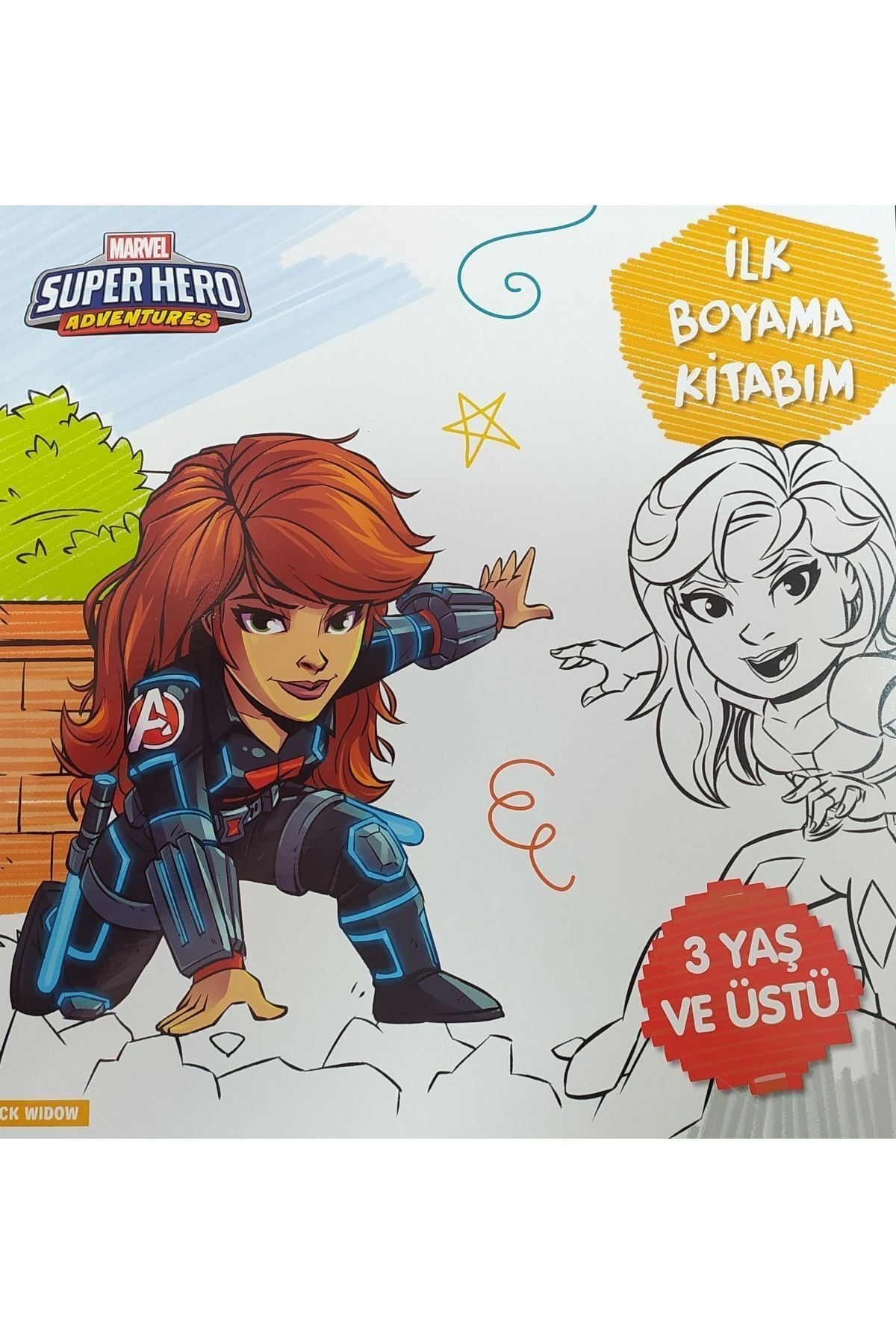 Beta Kids Marvel 3 Yaş Ve Üzeri Ilk Boyama Kitabım