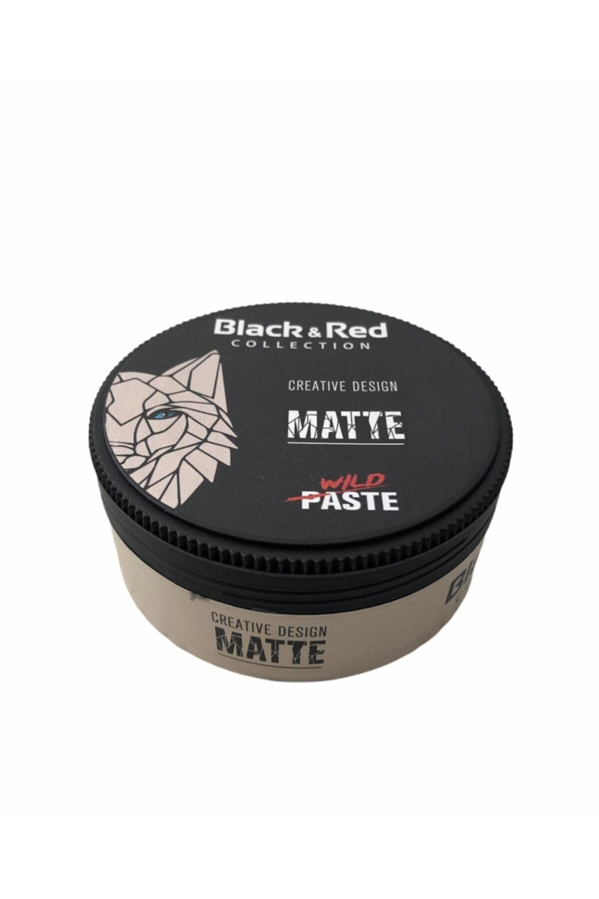 Black Red Creatıve Design Matte Wax 100ml