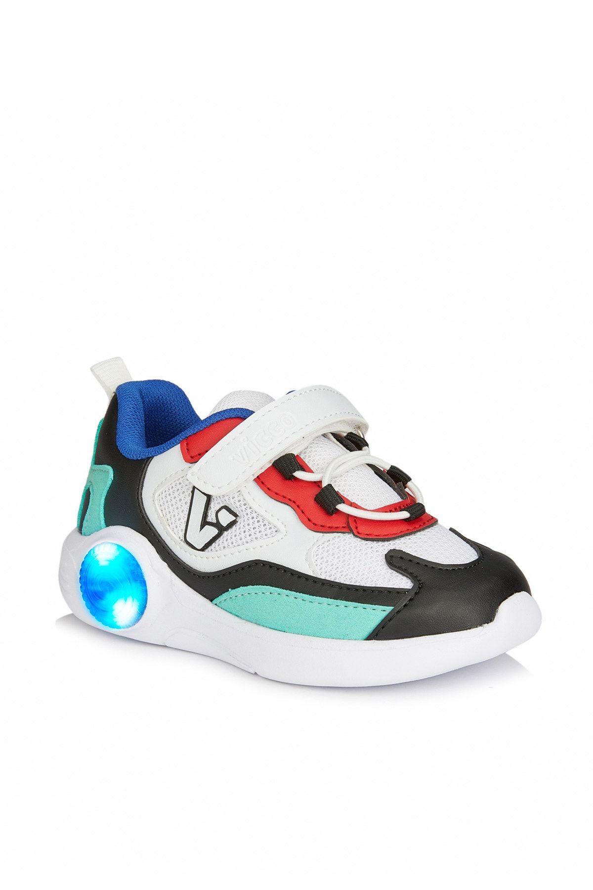 Vicco Yoda Işıklı Unisex Bebe Beyaz/siyah Spor Ayakkabı