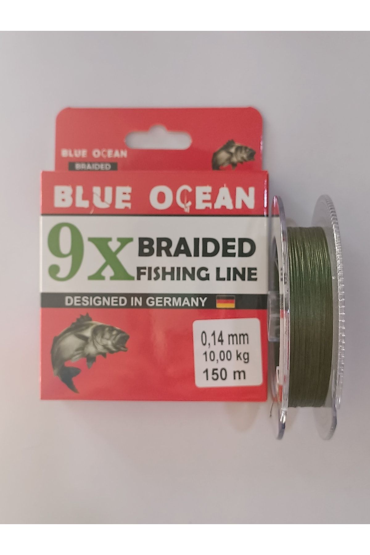 Blue Ocean 9x Braıded Fıshıng Lıne 150 M 0,14 mm