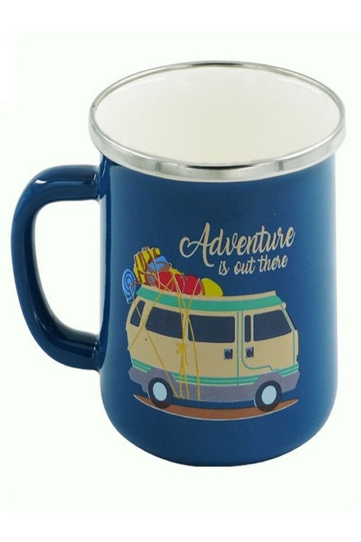 Orcamp Retro Emaye Kupa Bardak Adventure 330 Cc--e&donline