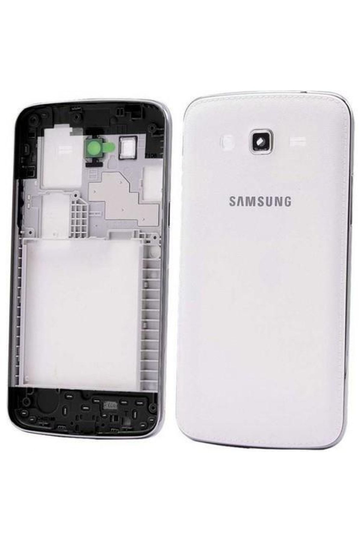 Genel Markalar Samsung Galaxy Grand 2 G7100 (tek Sim) Kasa Kapak Tuşlu Beyaz