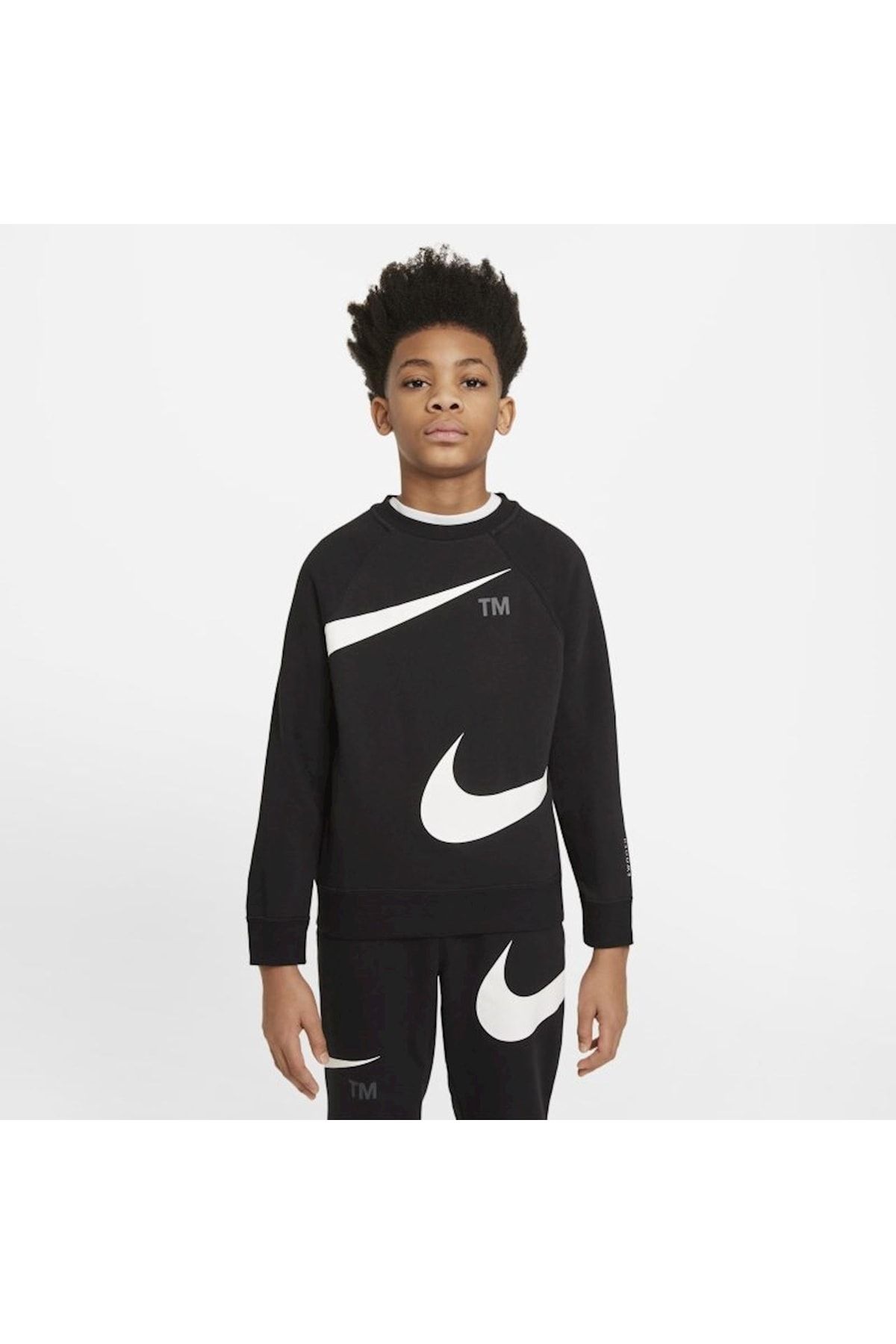 Nike Sportswear Swoosh Fleece (boys') Çocuk Sweatshirt
