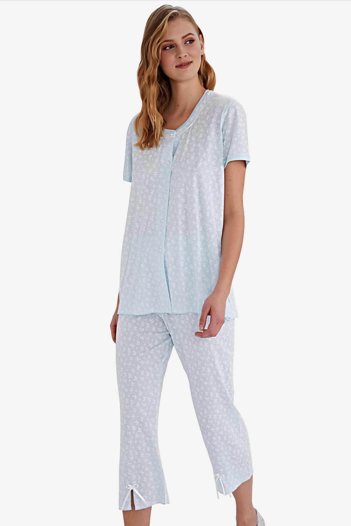 AYYILDIZ 3936 Mavi Pijama Takımı