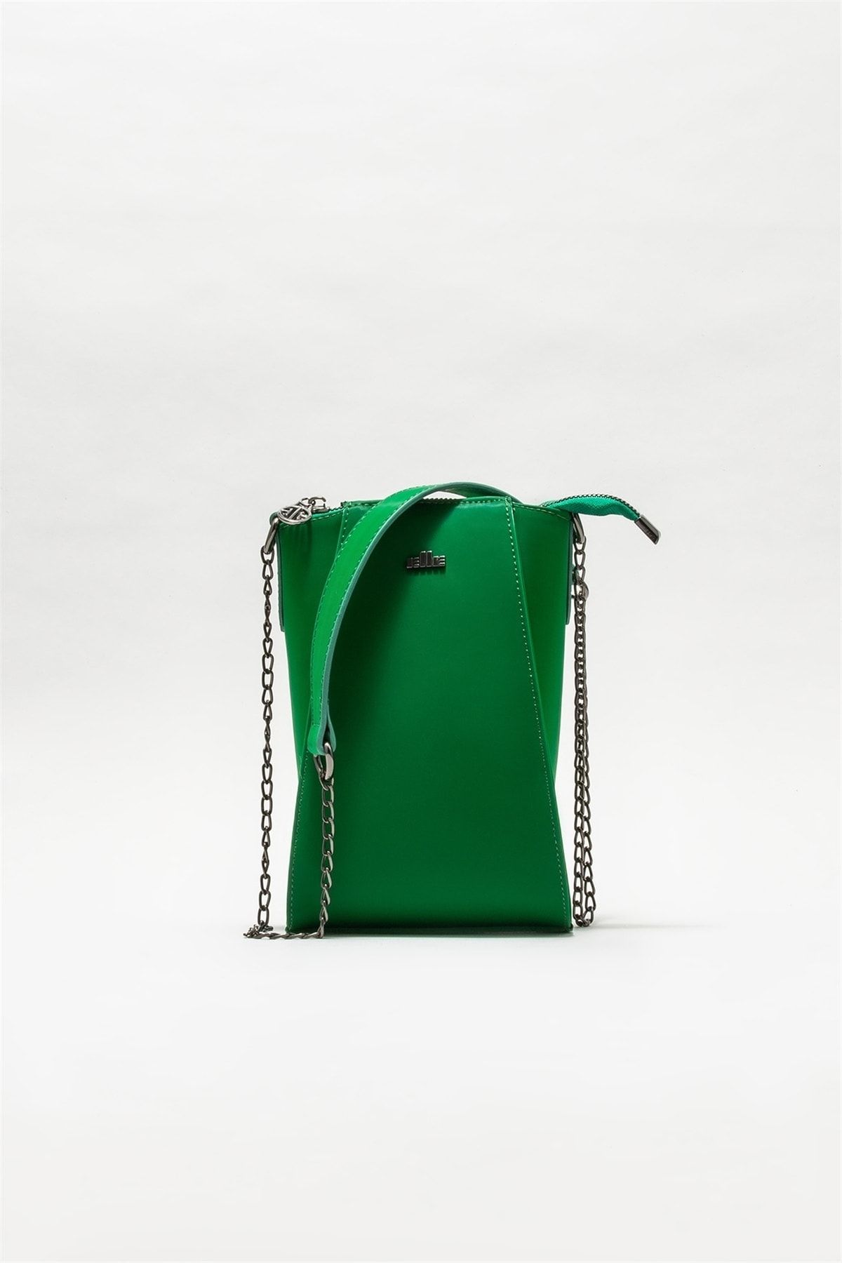 Elle Yeşil Kadın Çapraz Çanta