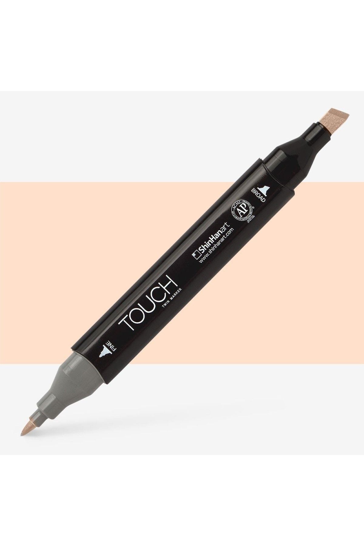 Shinhan Art Touch Twin Marker Pen : Çift Uçlu Marker Kalemi : Powder Pınk : Yr27