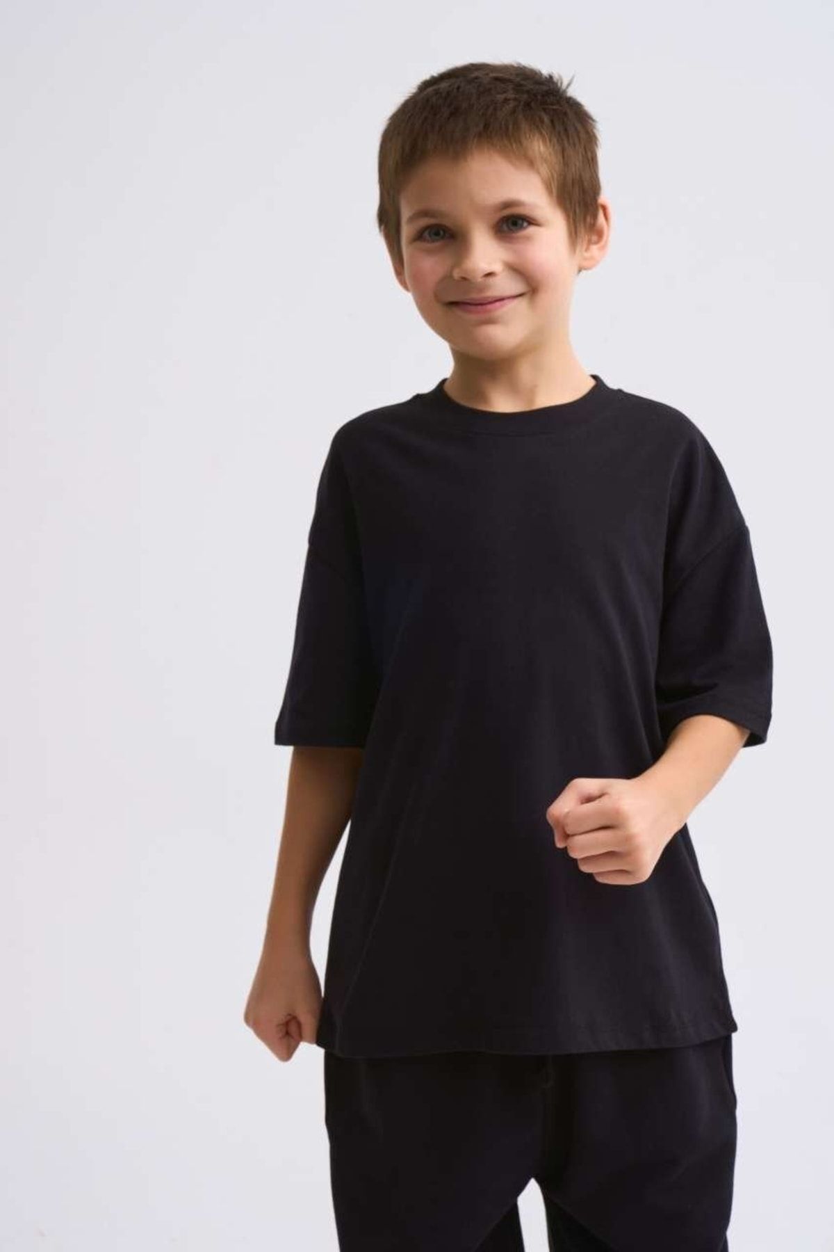 THERECOLOR Organik Kısa Kollu Yuvarlak Yaka Erkek Çocuk Tişört