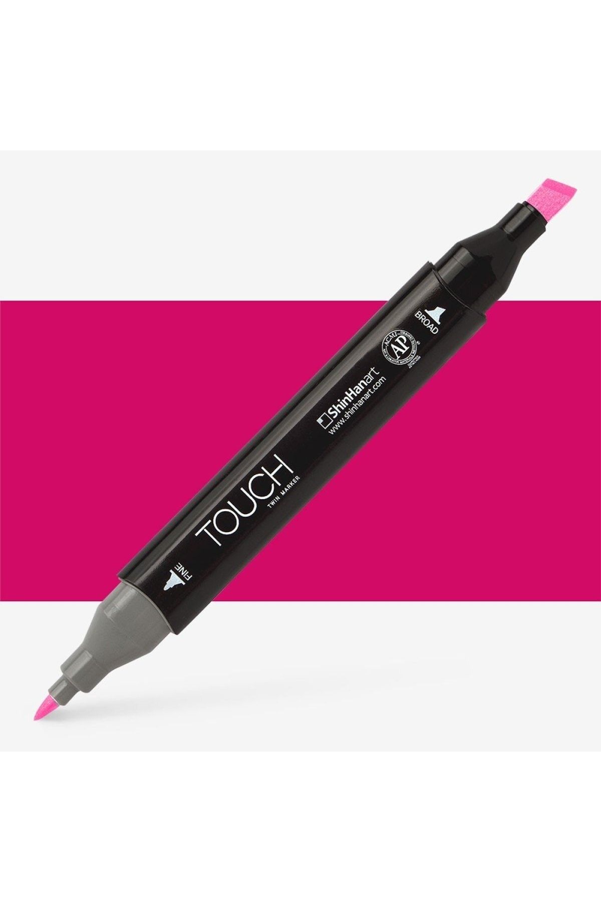 Shinhan Art Touch Twin Marker Pen : Çift Uçlu Marker Kalemi : Rose Red : R3