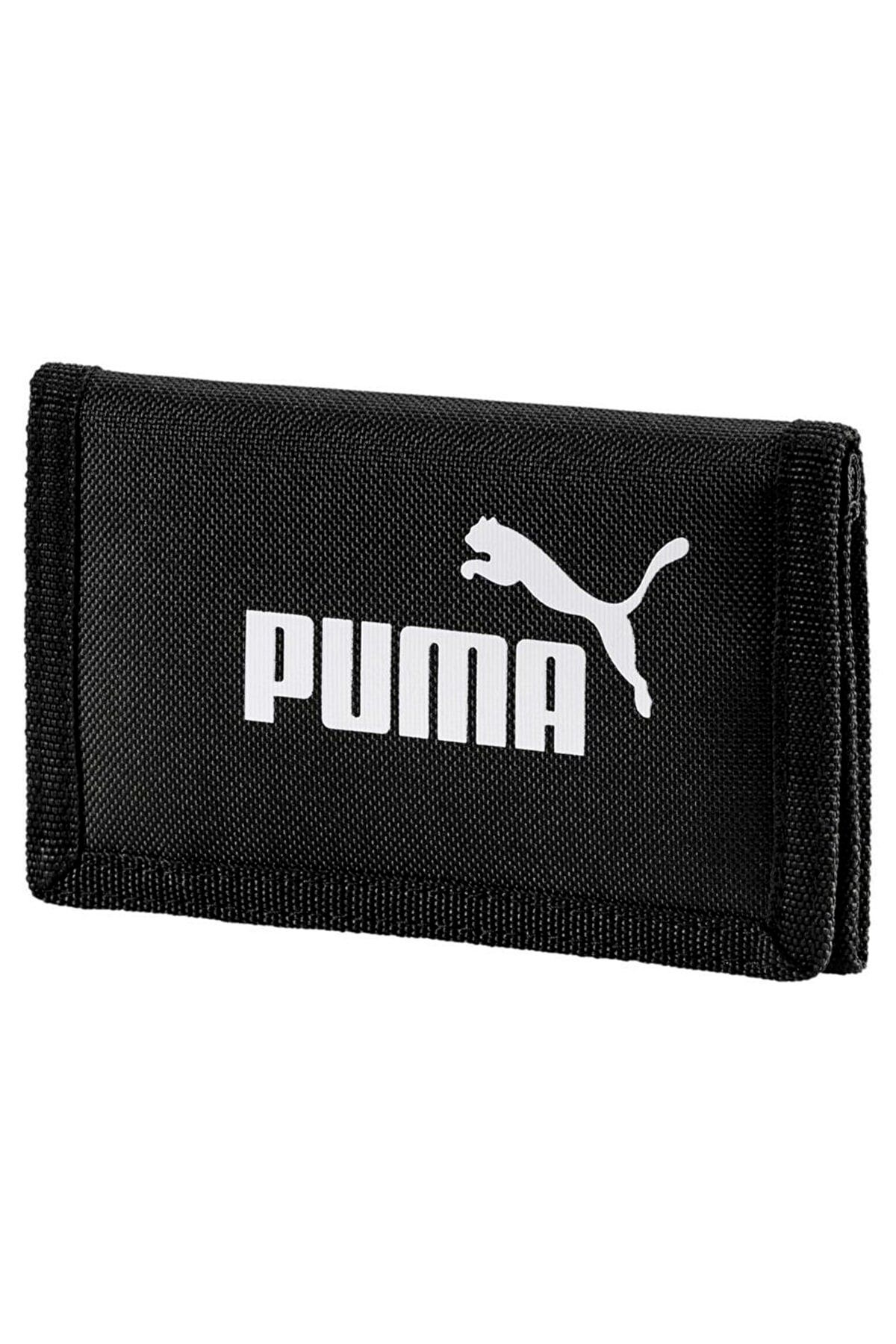 Puma Phase Wallet - Unisex Siyah Spor Cüzdan - 075617 01