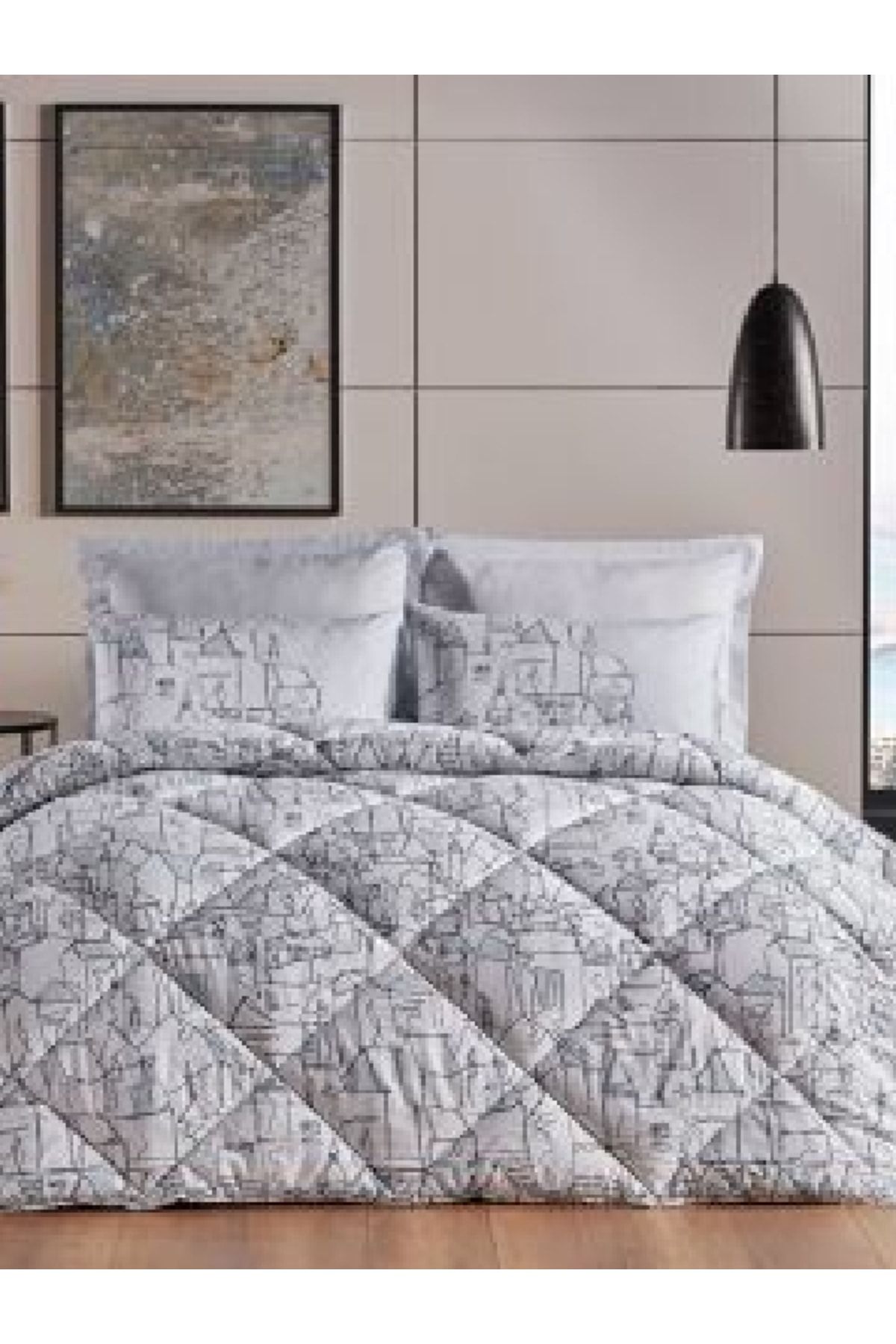Doqu Home Poly Cotton Comf Set Tek Nova