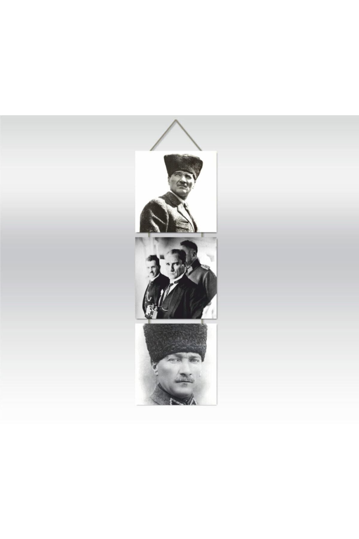primero Başkomutan Mustafa Kemal Atatürk - Ahşap Poster