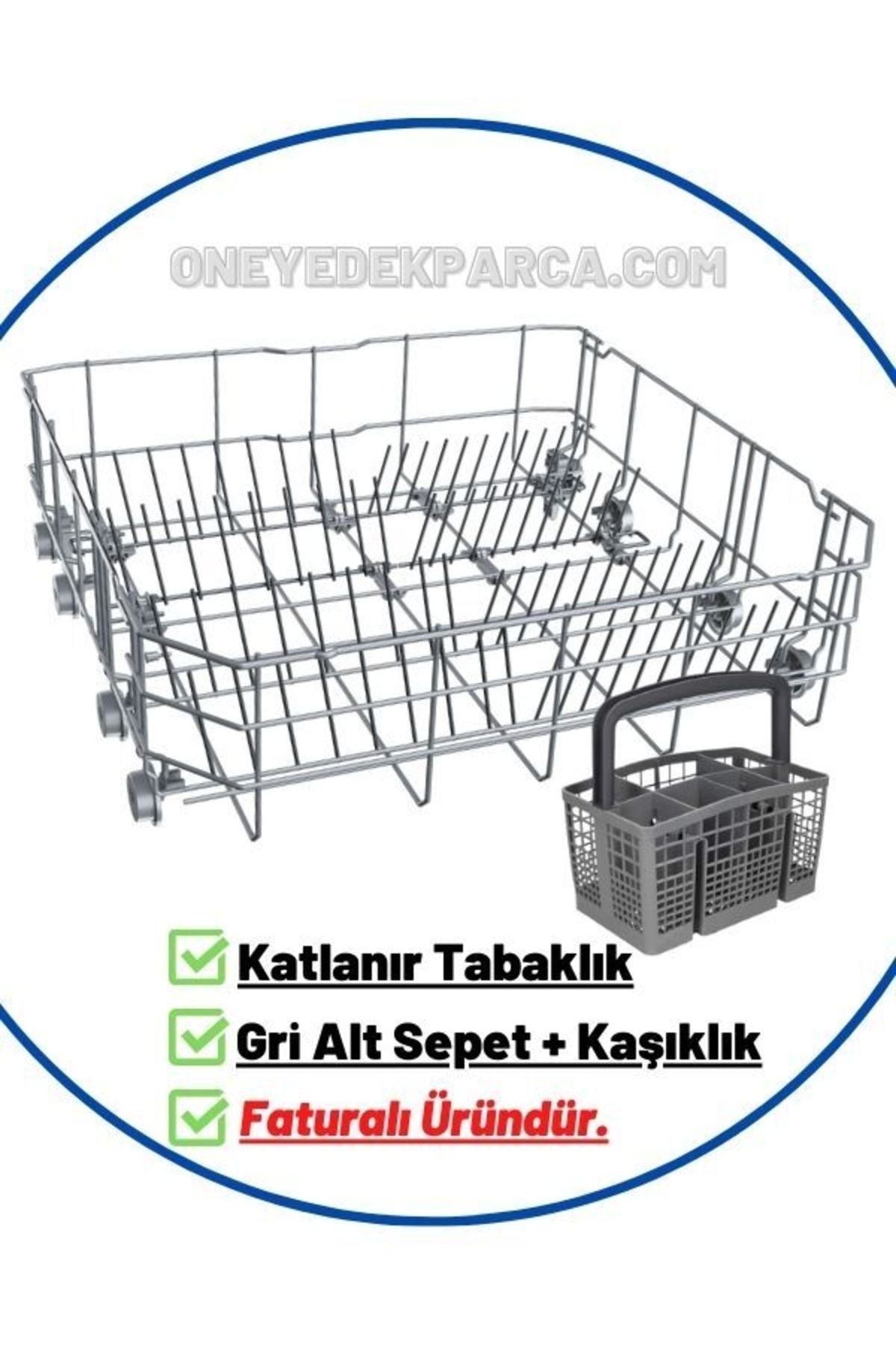 Arçelik 6243 I Bulaşık Makinesi Alt Sepet (gri)