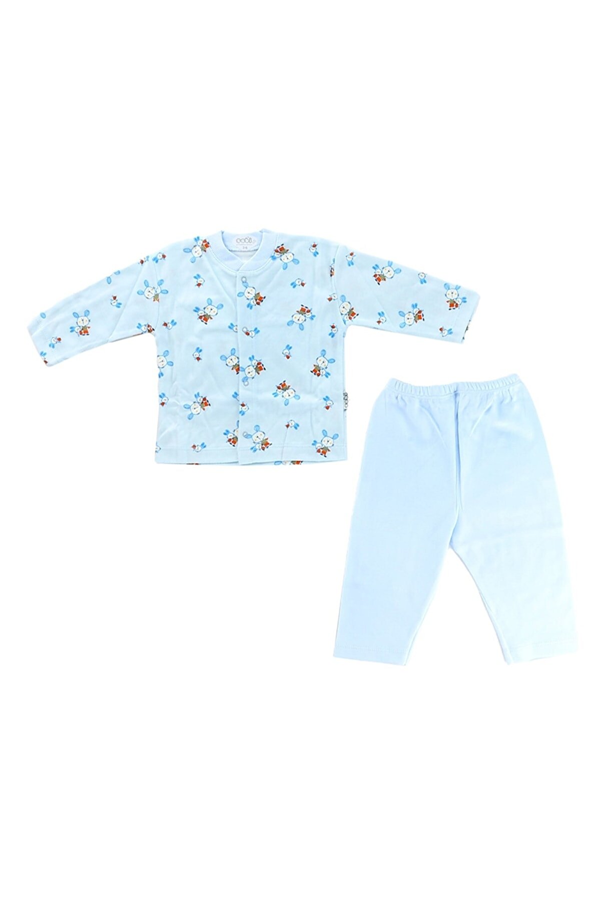 Tavşanlı Bebek Pijama Takımı 2330