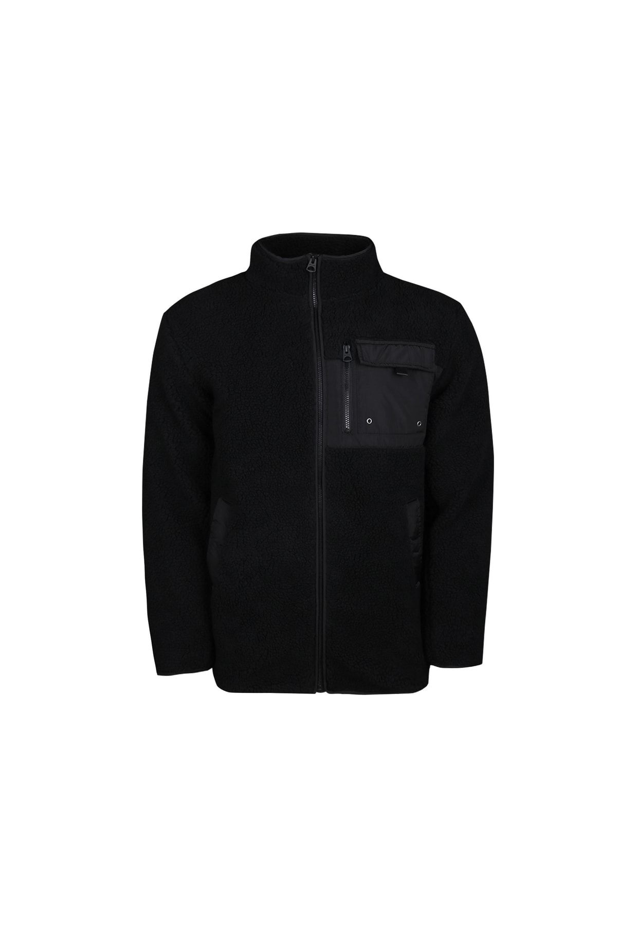 Only Onsbastian Sherpa Jacket Otw Erkek Günlük Ceket 22022511-black Siyah