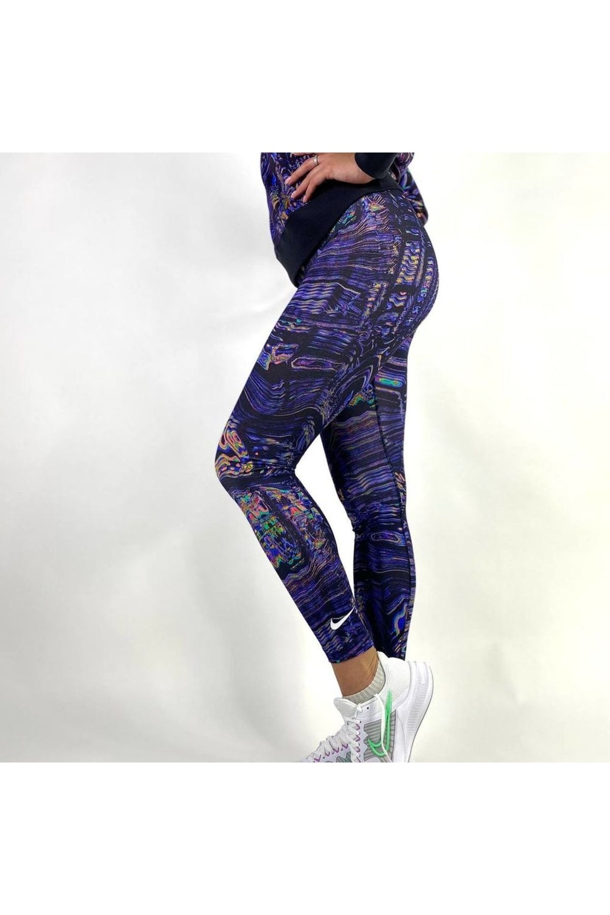 Nike Sportswear High-waisted Dance Leggings Kadın Tayt-dj4130-010