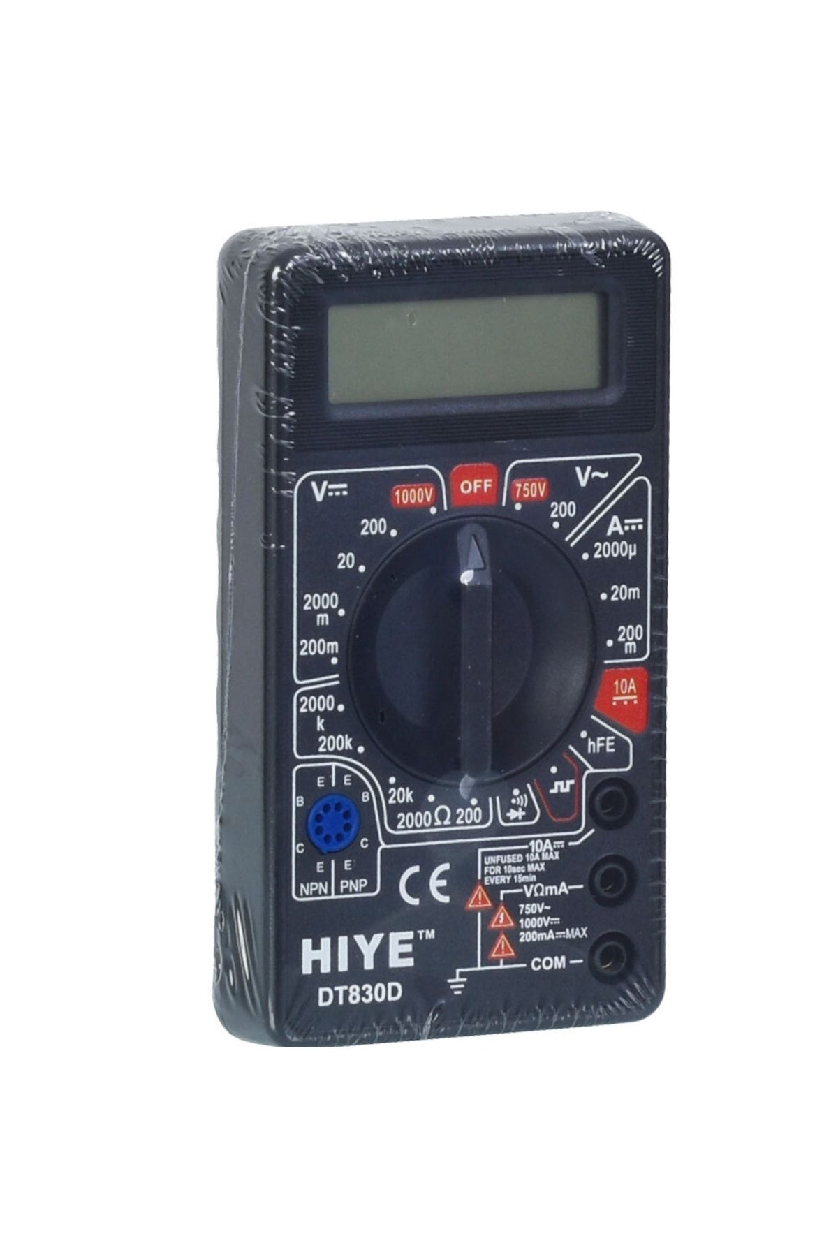 Hiye Dijital Multimetre Ölçü Aleti Hy-dt-830 D
