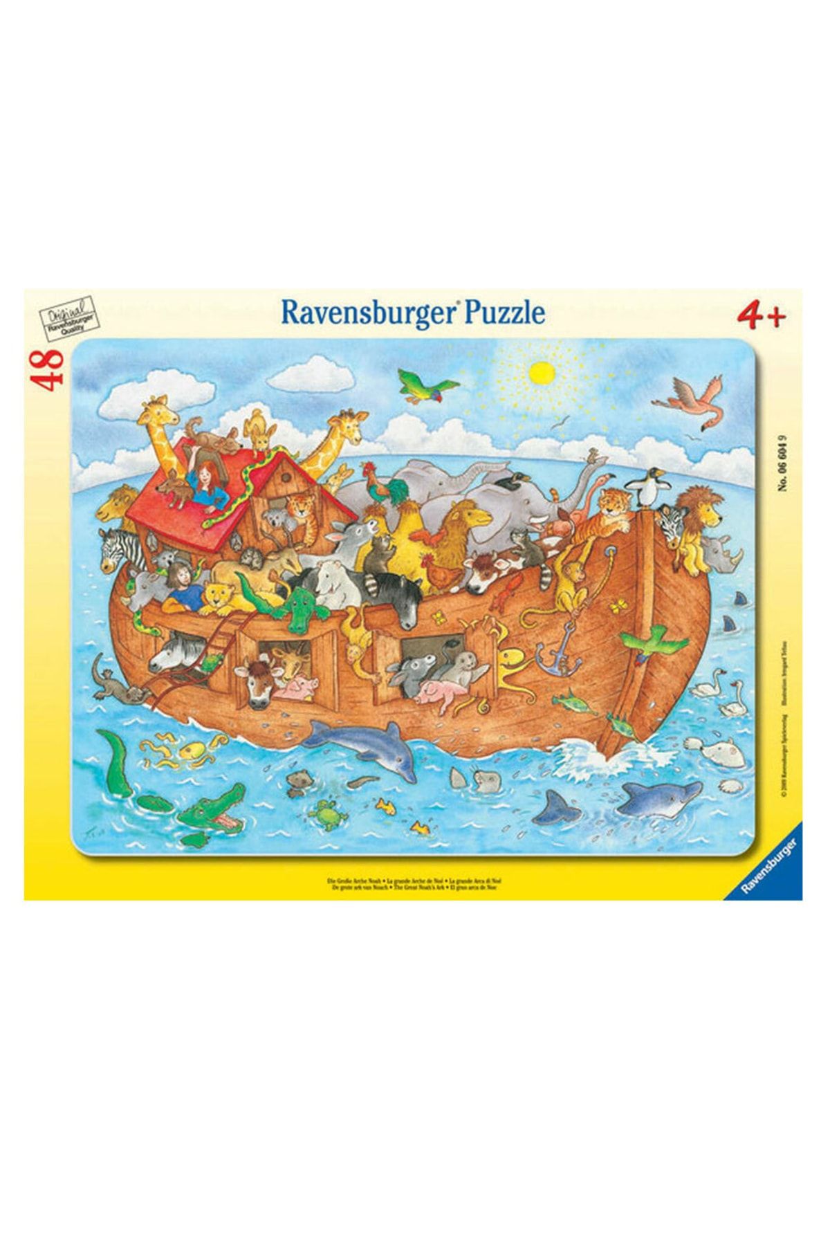 RAVENSBURGER Çocuk Puzzle 48 Parça Nuhun Gemisi 66049