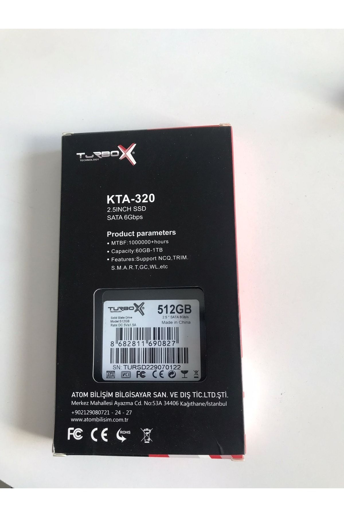 TURBOX Ssd SSD (Solid State Drive) turbox 512 gb ssd