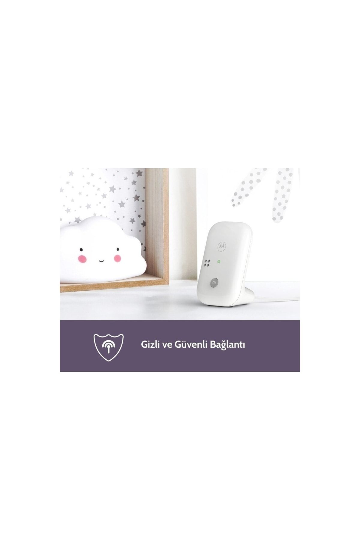 Motorola Dijital Bebek Telsizi - Hassas Mikrofon Ve Net Hoparlör Sayesinde Bebeğiniz Güvende