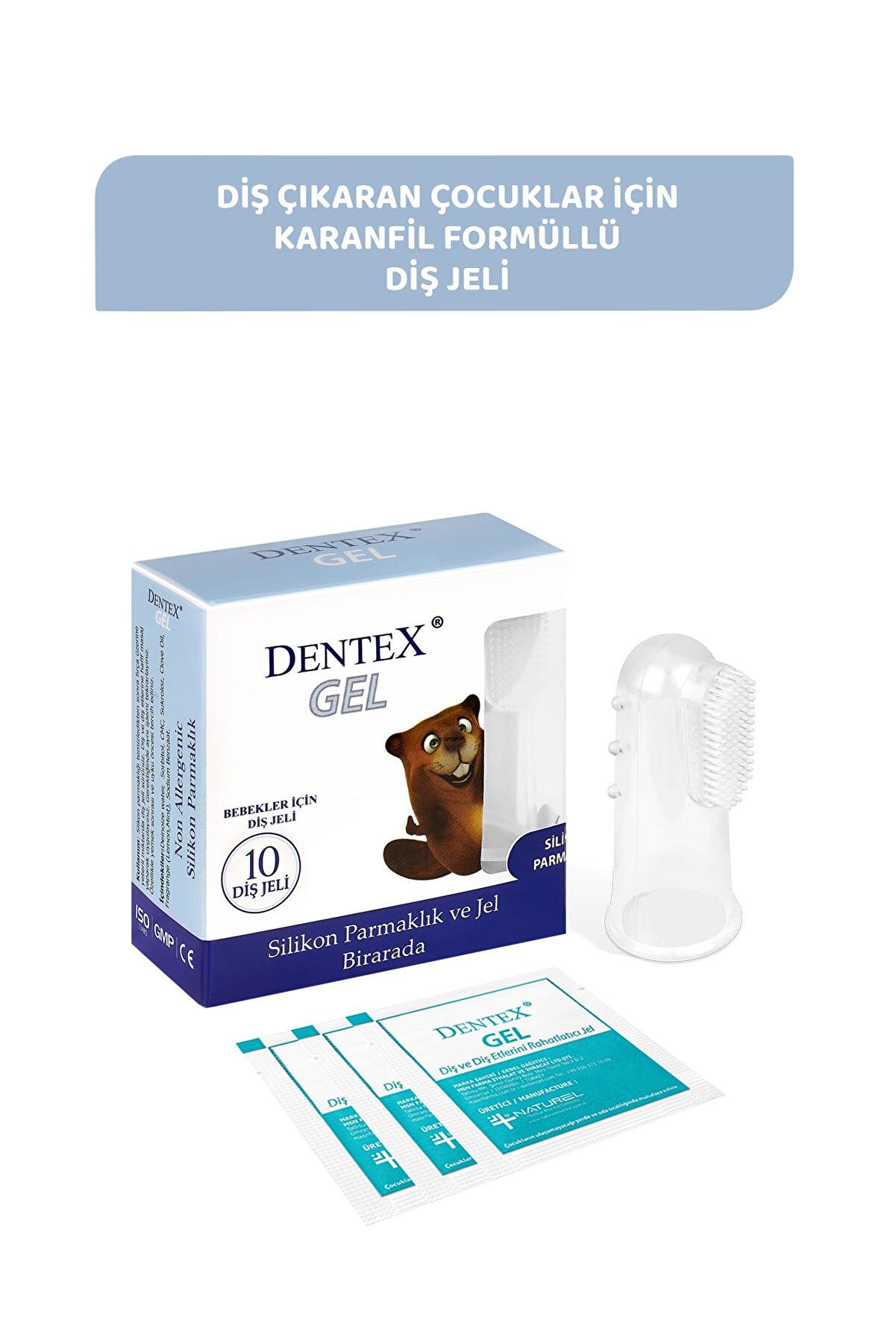 Dentex Diş Jeli + Diş Kaşıma Aparatı Hediyeli