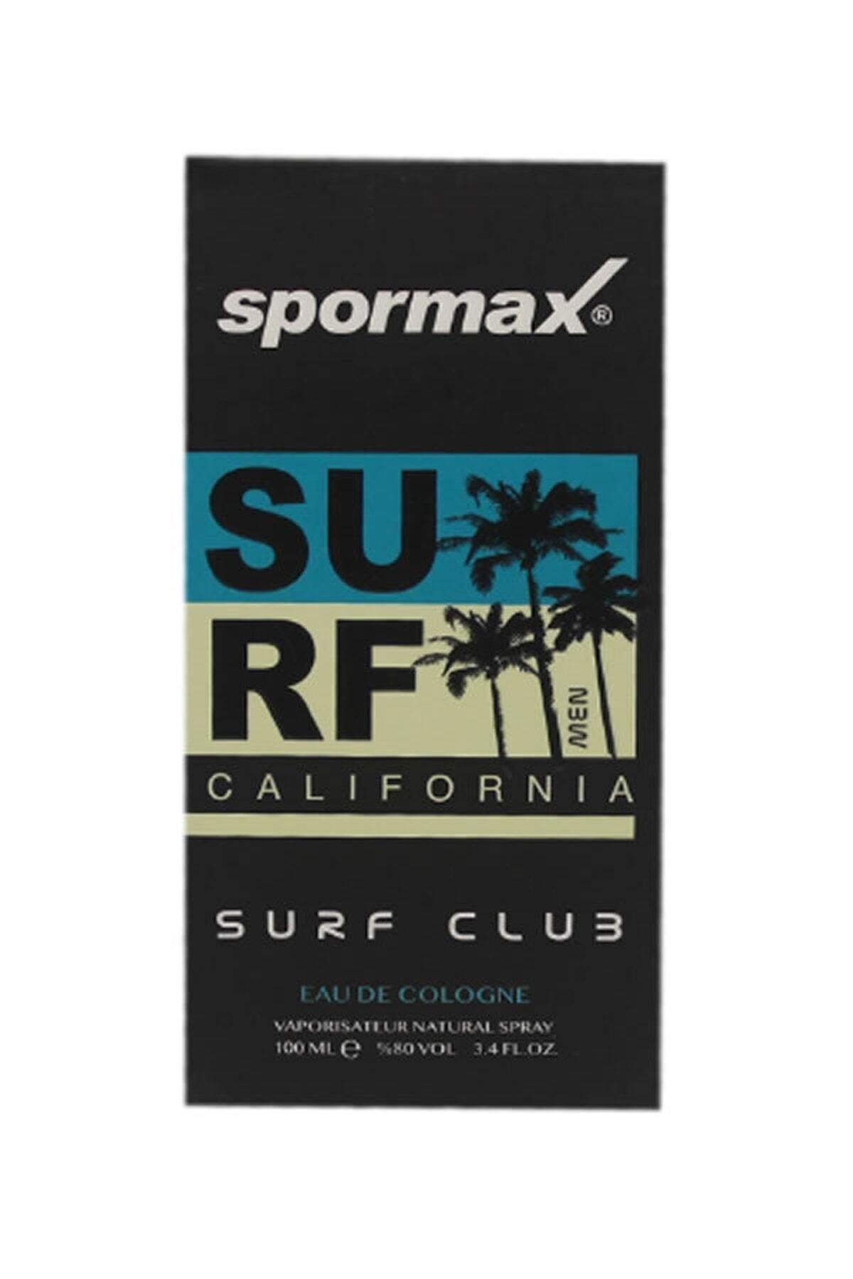 spormax Surf Club 100ml Erkek Parfüm