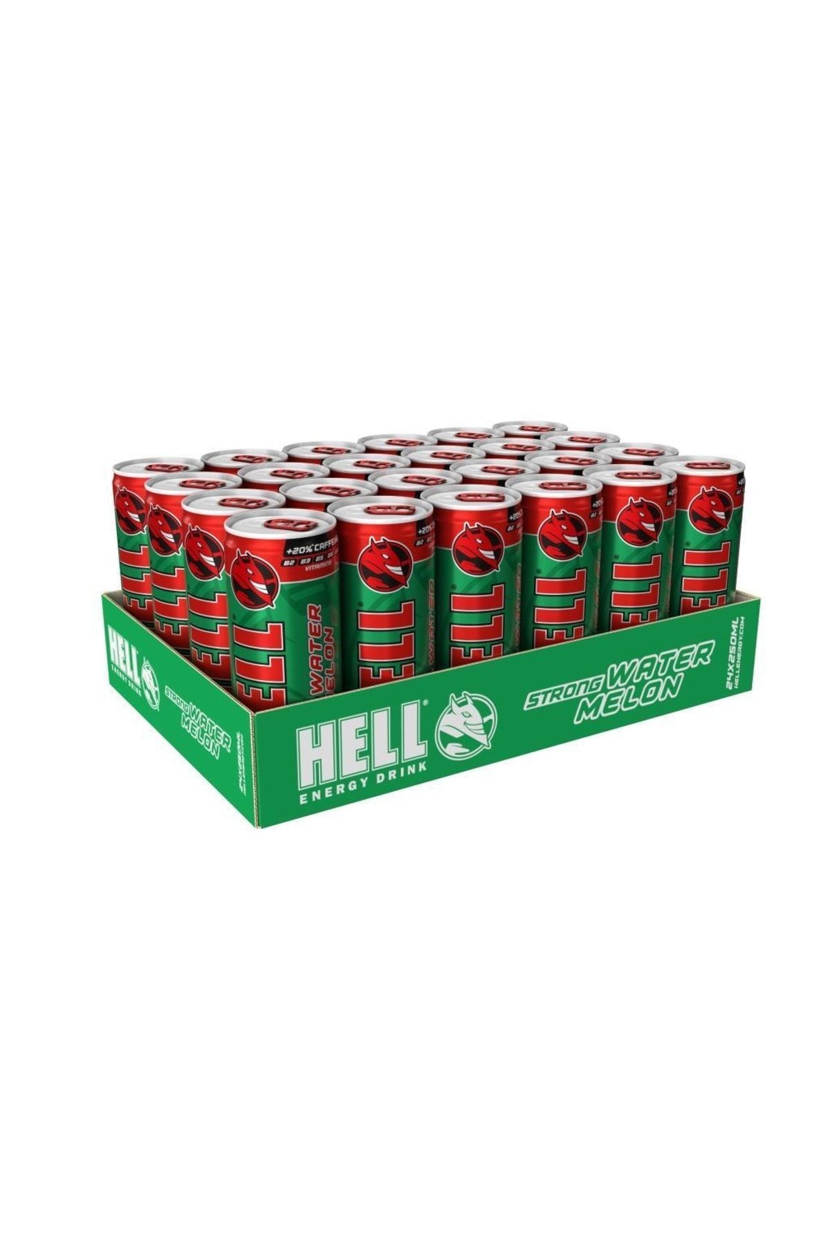Hell Energy Water Melon Kutu 24x250 ml