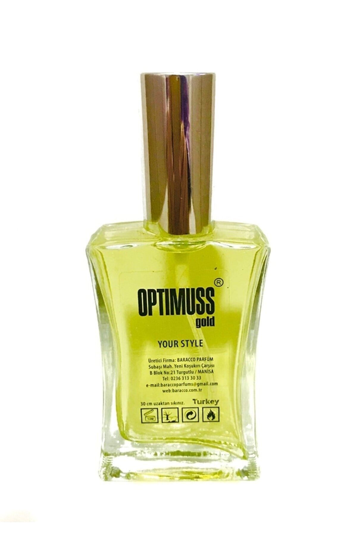 optimuss gold Parfüm Sedir Sümbül Yasemin Portakal Çiçeği 50ml EDC