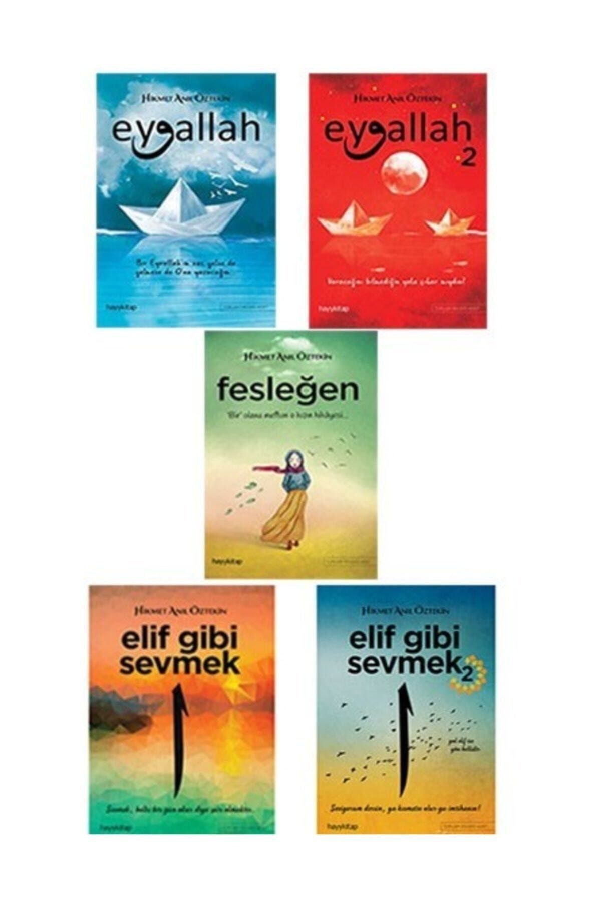 Destek Yayınları Fesleğen, Eyvallah 1- 2, Elif Gibi Sevmek 1-2 (5 Kitap Set)