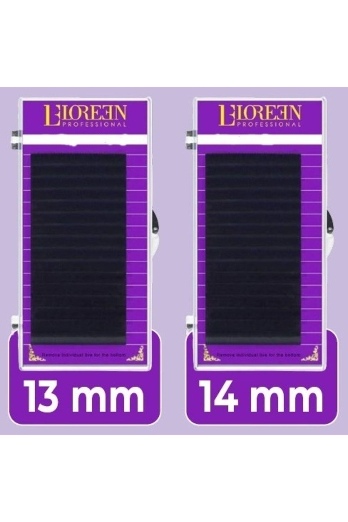 Loreen Professional 2li Ipek Kirpik Set 0.07 D Kıvrım 13-14mm