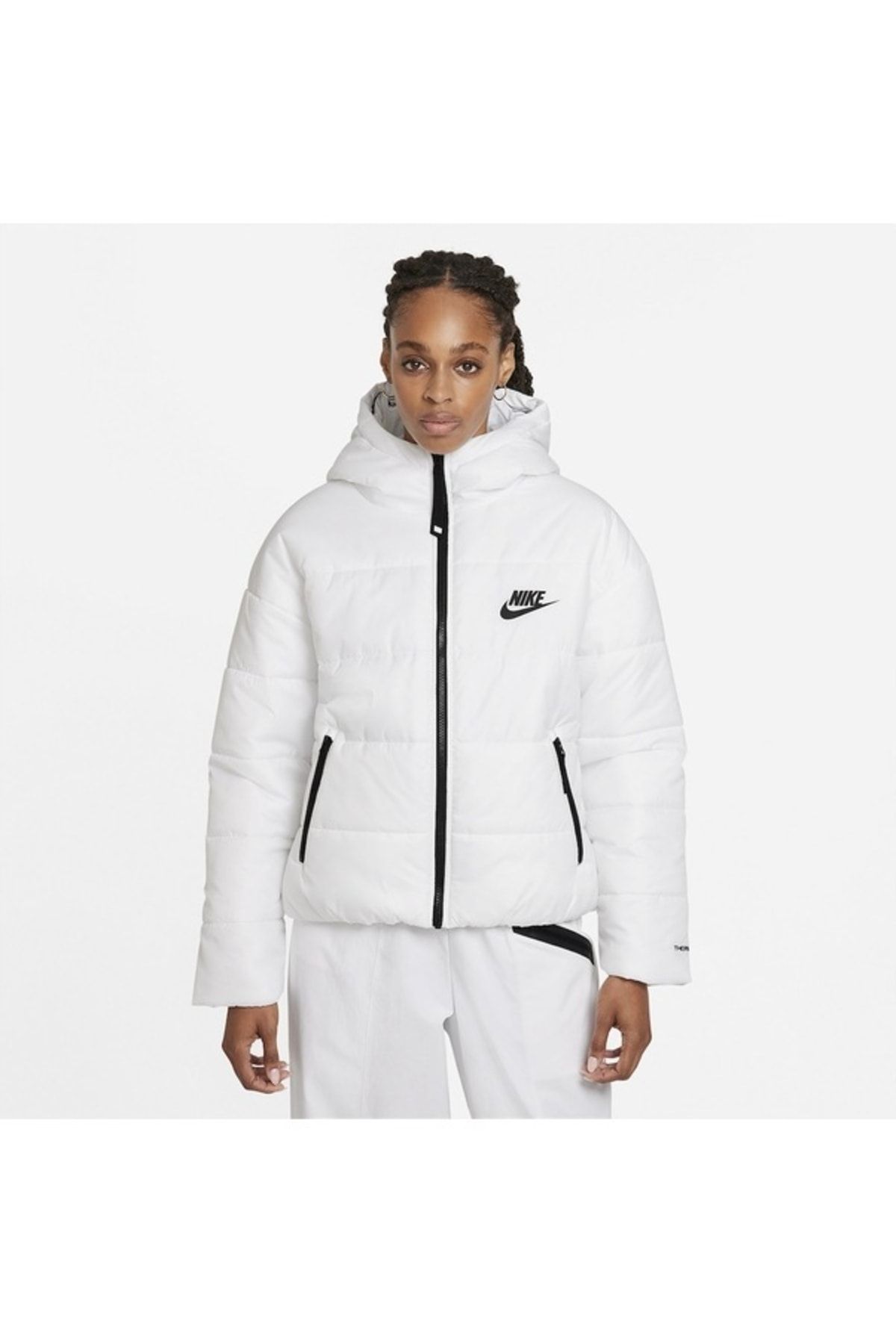 Nike Sportswear Repel Therma-fıt Repel Kadın Beyaz Mont (dj6995-100)