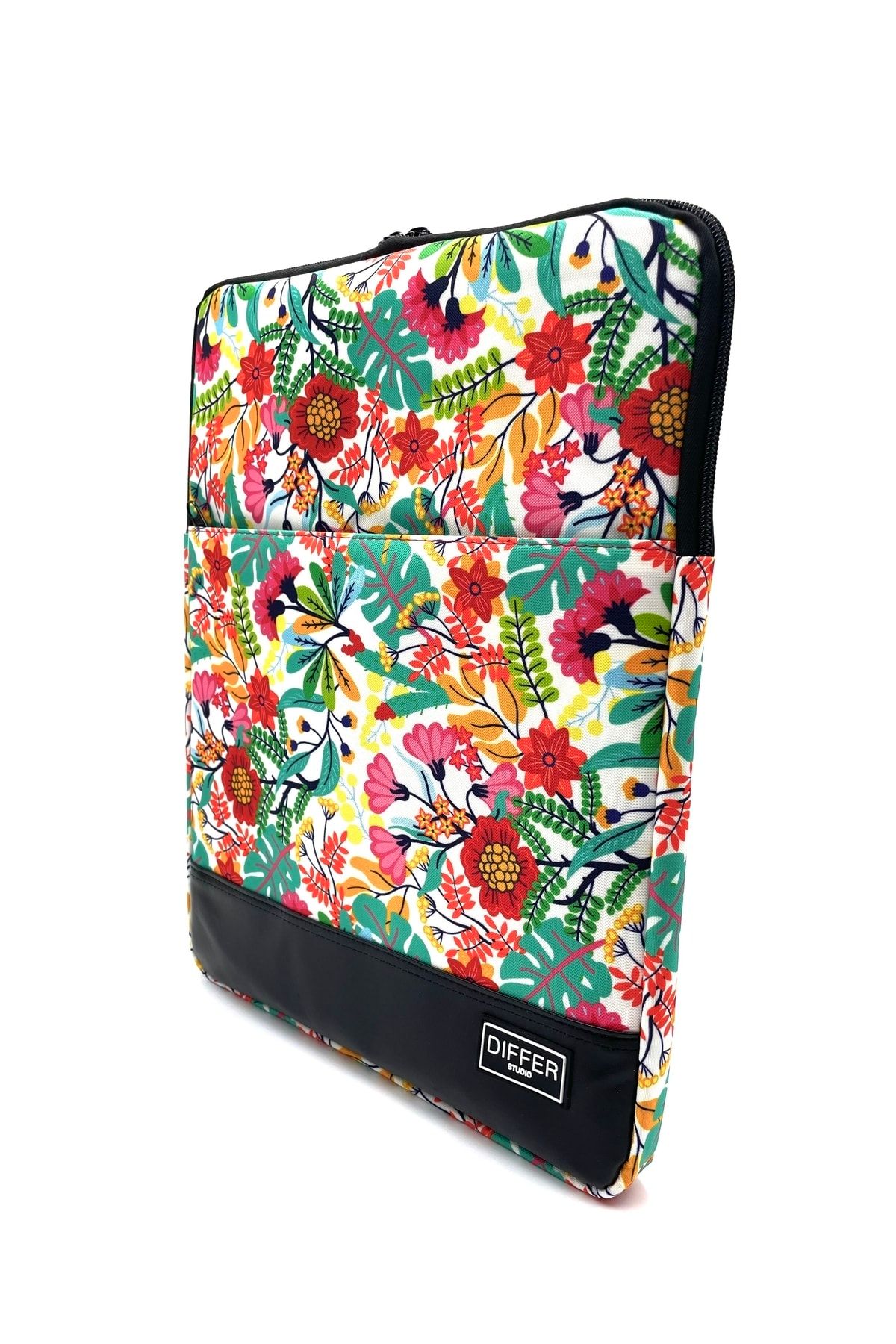 Differ Studio 14'' Inç Çiçek Desenli Laptop/macbook/notebook/evrak Kılıfı/çantası