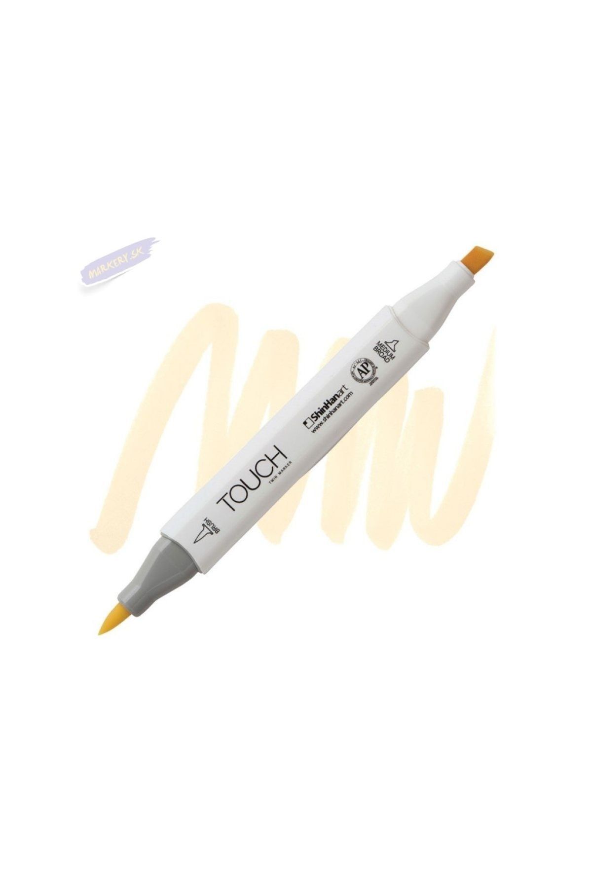 Shinhan Art Touch Twın Brush Pen : Çift Taraflı Marker : Yr133 Baby Skin Pink