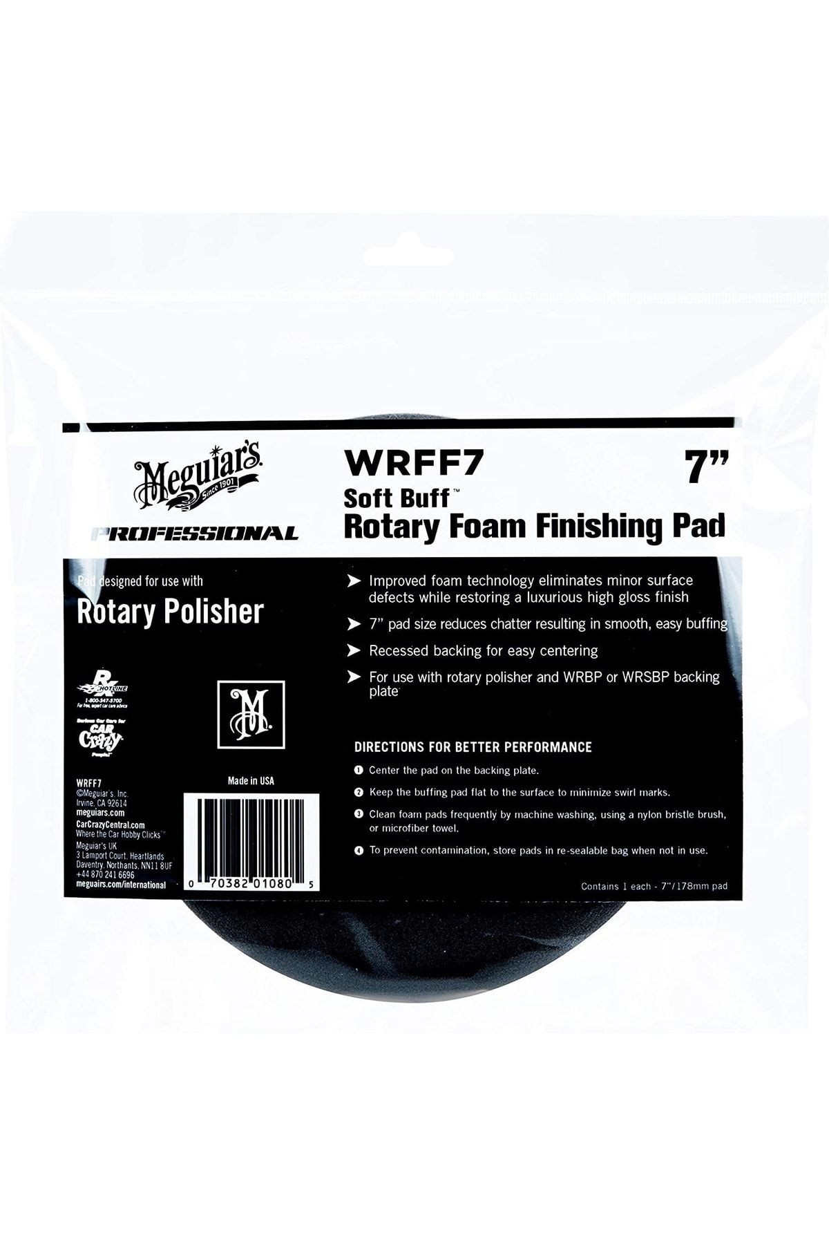Meguiars Wrfp7 - Softbuff Yumuşak Dokl.cila Sün. (17.8cm)