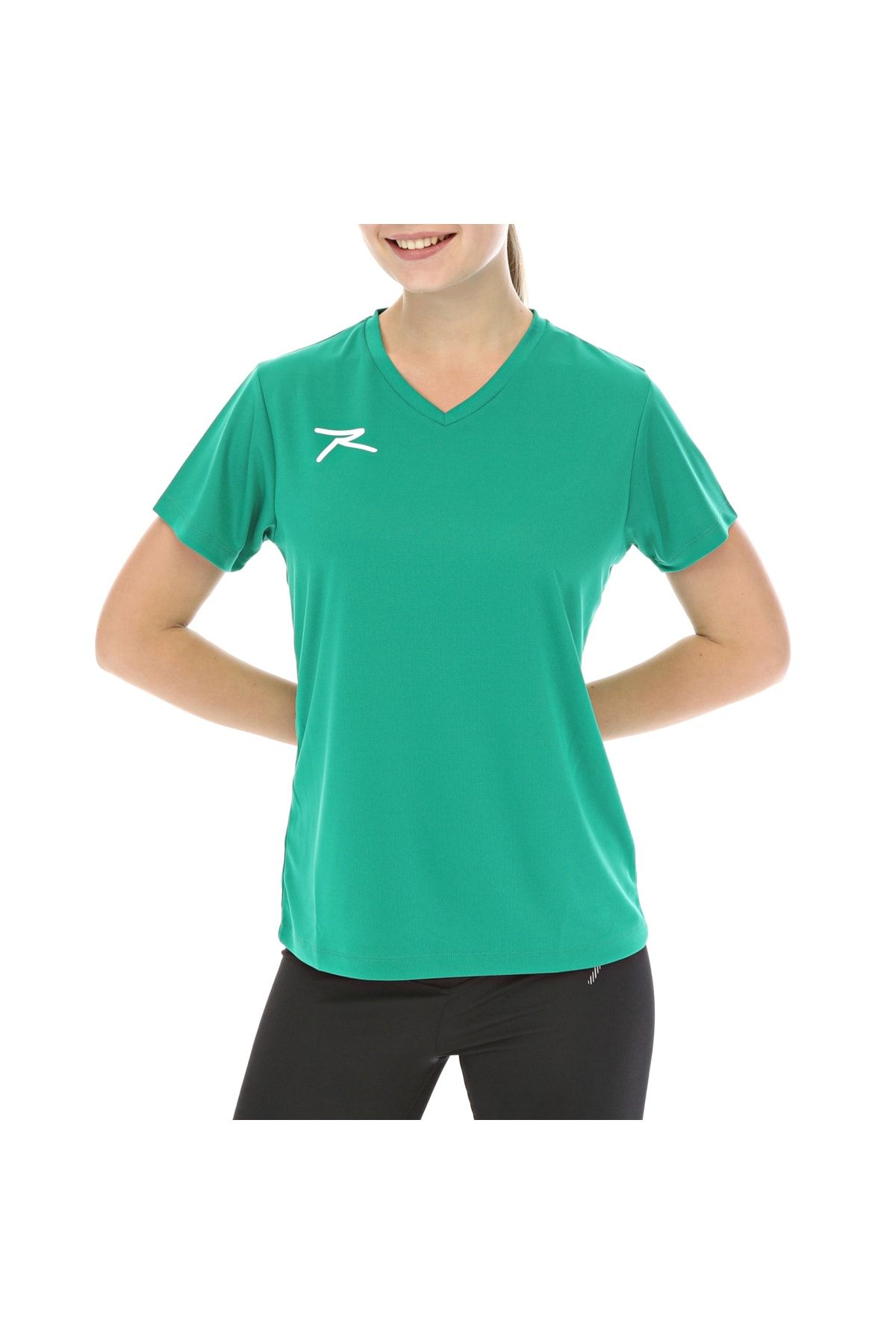 raru Kadın T-shirt Venus Yeşil
