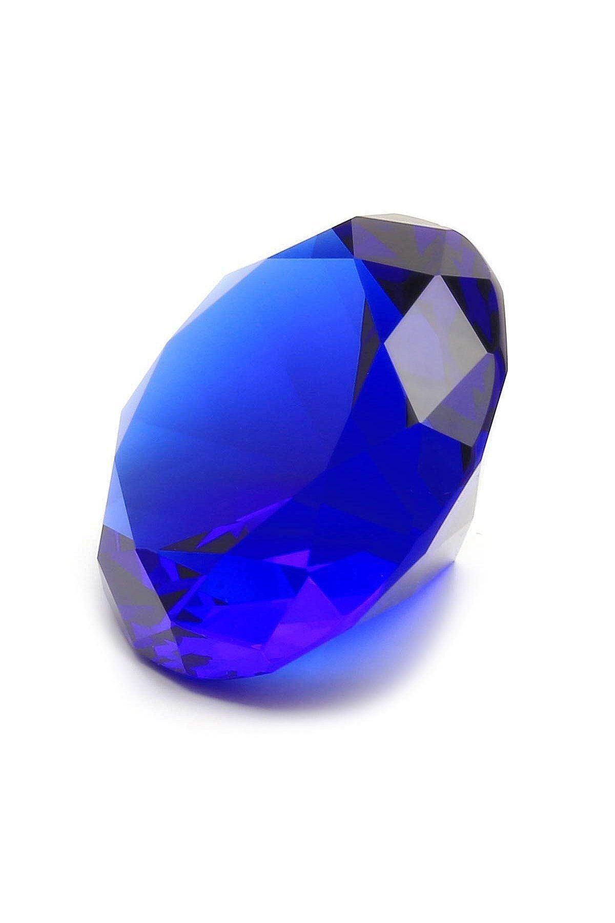 Hobi Dünya Dekoratif Mavi Kristal Taş