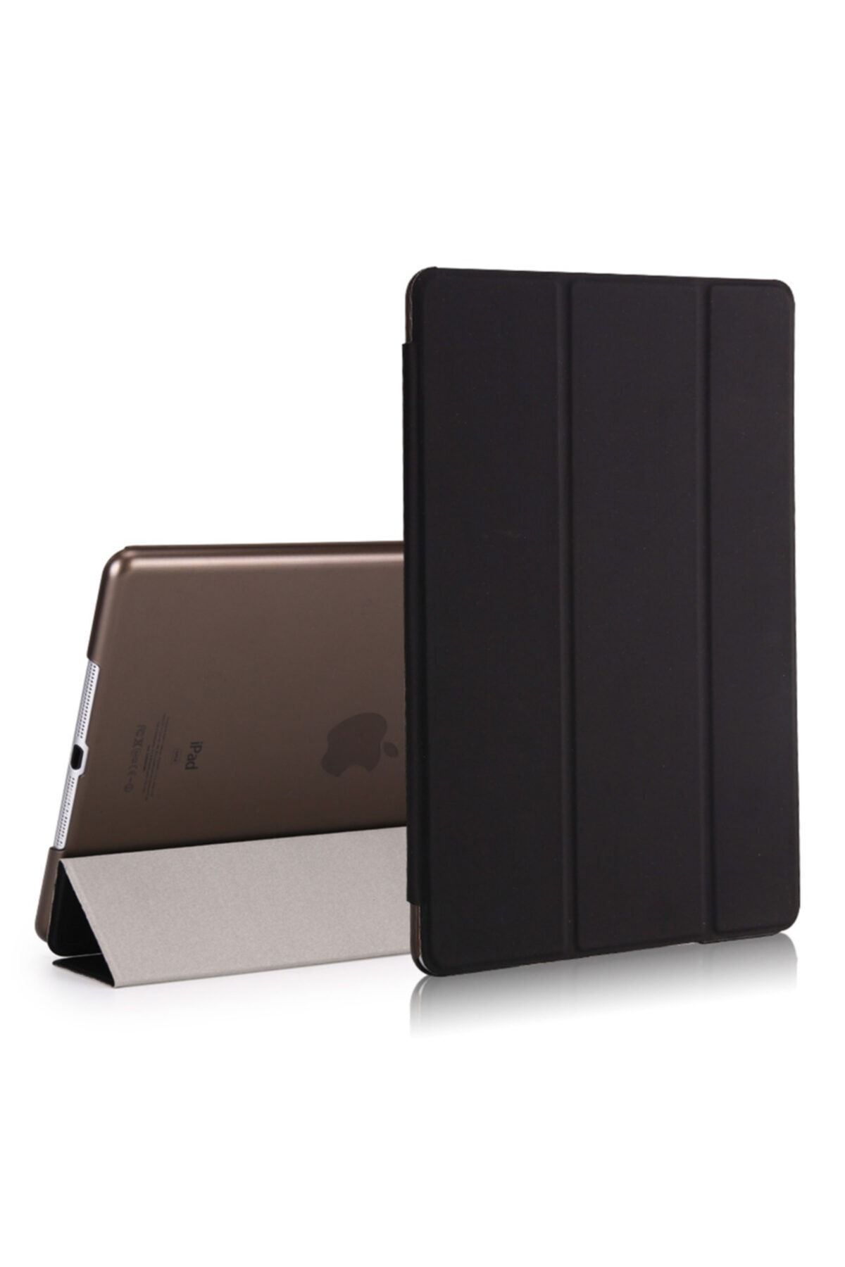 Microsonic Apple iPad 9.7 2018 (A1893-A1954) Smart Case ve arka Kılıf Siyah