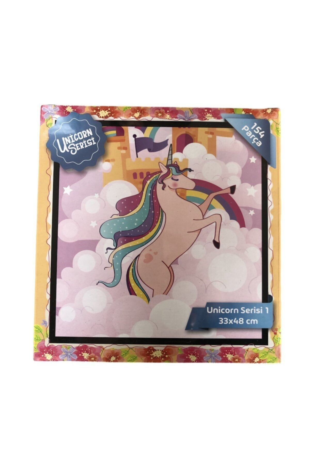 Ceren Kırtasiye Unicorn Serisi 154 Parça Puzzle Seri 1