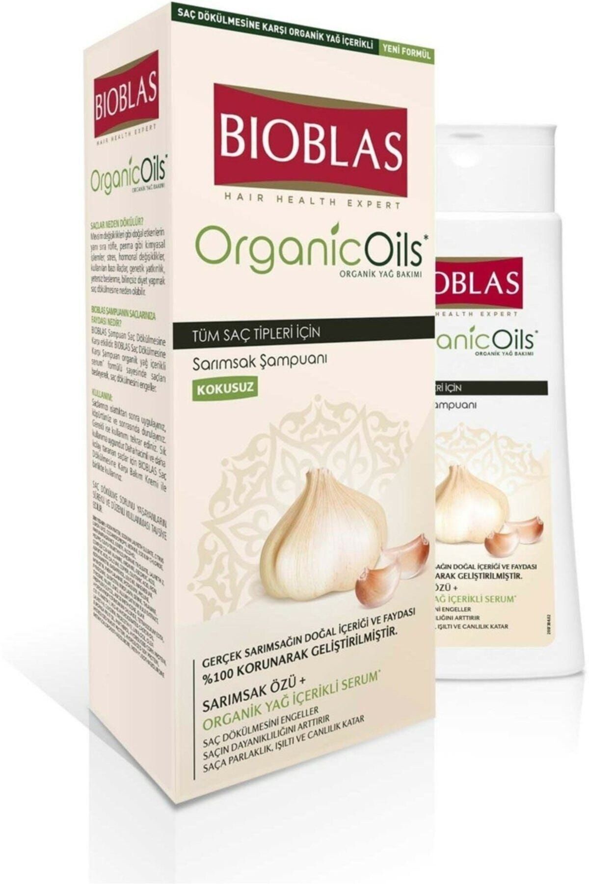 Bioblas Organic Oil Sarımsak Özlü Şampuan 360 ml