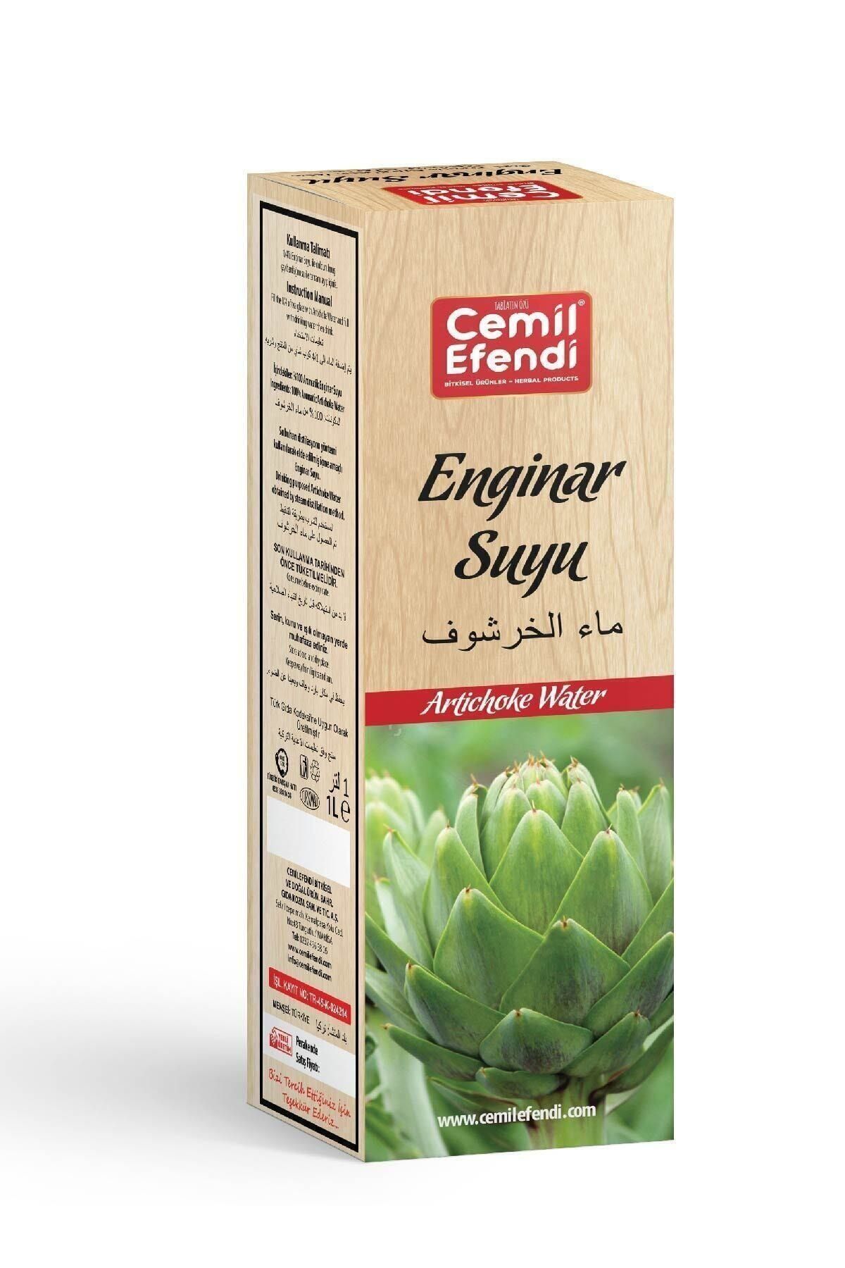 Cemil Efendi %100 Doğal Saf Enginar Suyu 1000ml