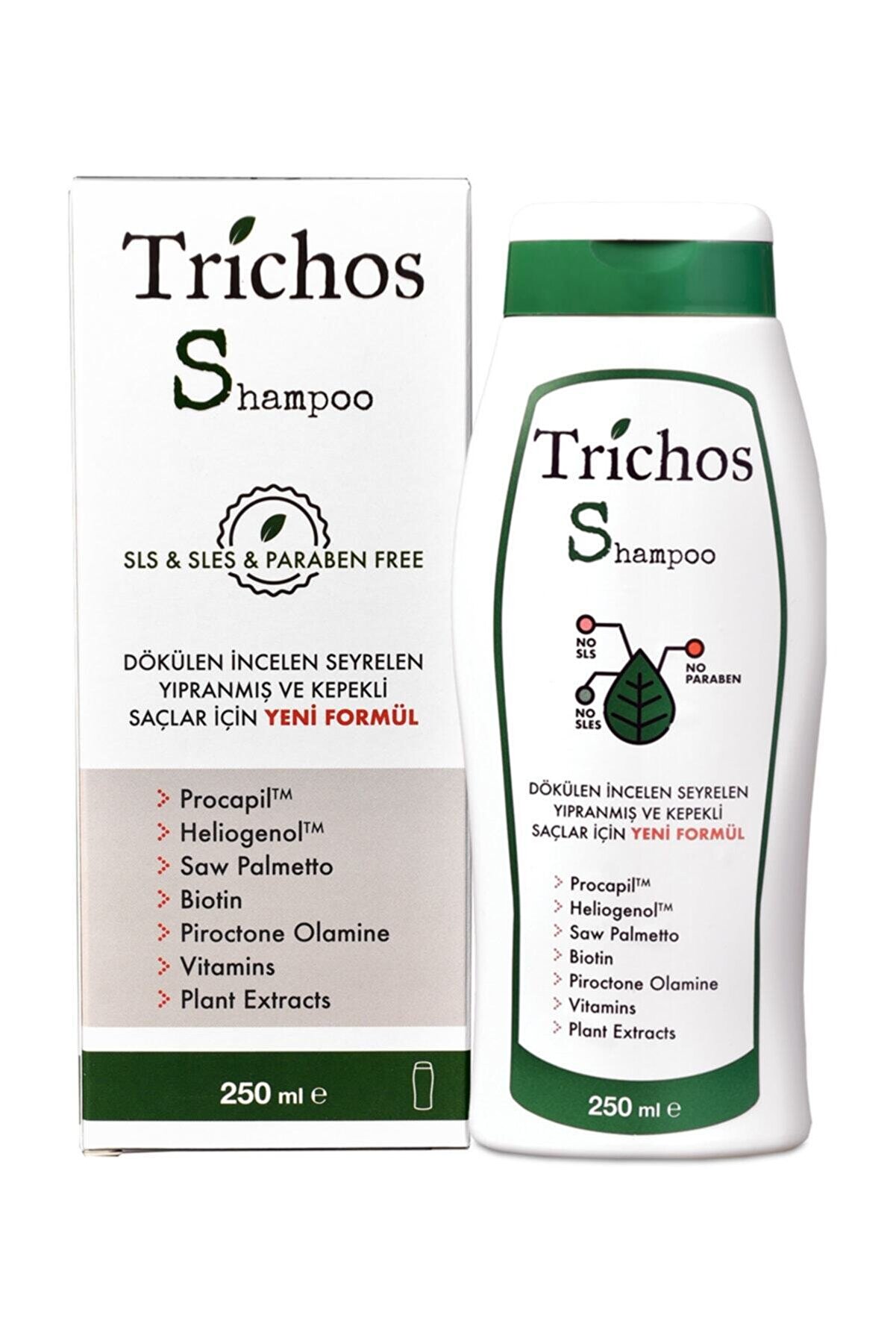 TRİCHOS Shampoo 250 ml Bakım Şampuanı (Saç Dökülmesi Için)
