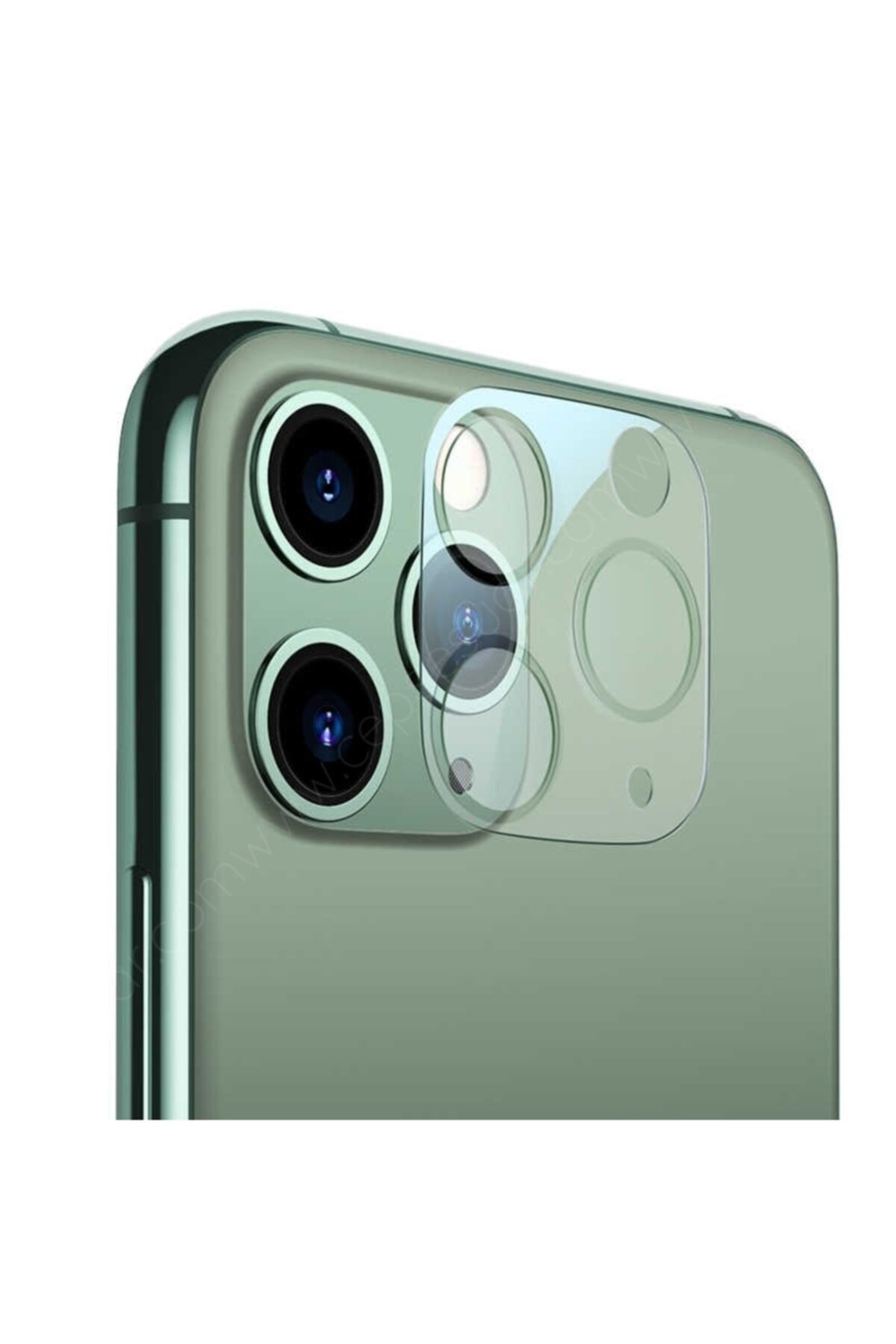 MORTY Cam Full Tempered Şeffaf Iphone 11 Pro Pro Max Uyumlu Kamera Koruyucu