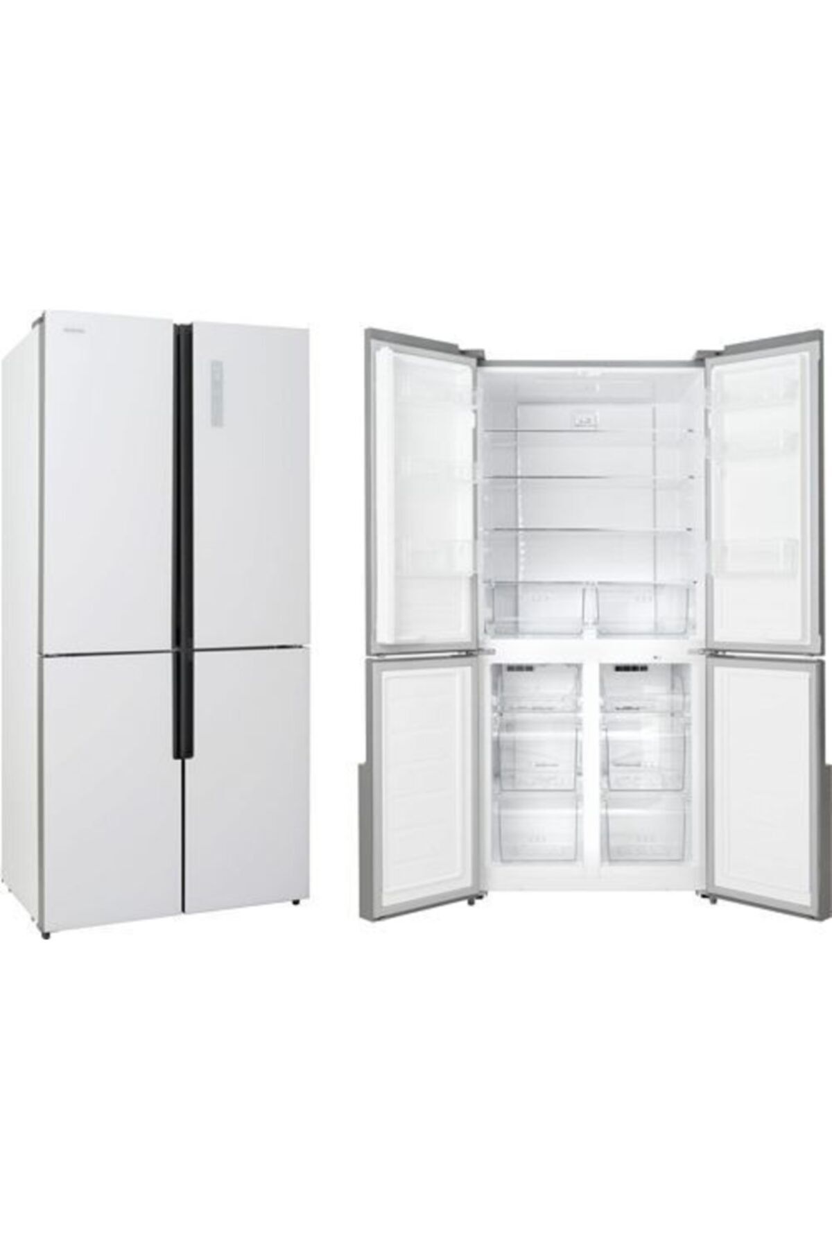 Silverline Gardrop Tipi 4 Kapılı Buzdolabı