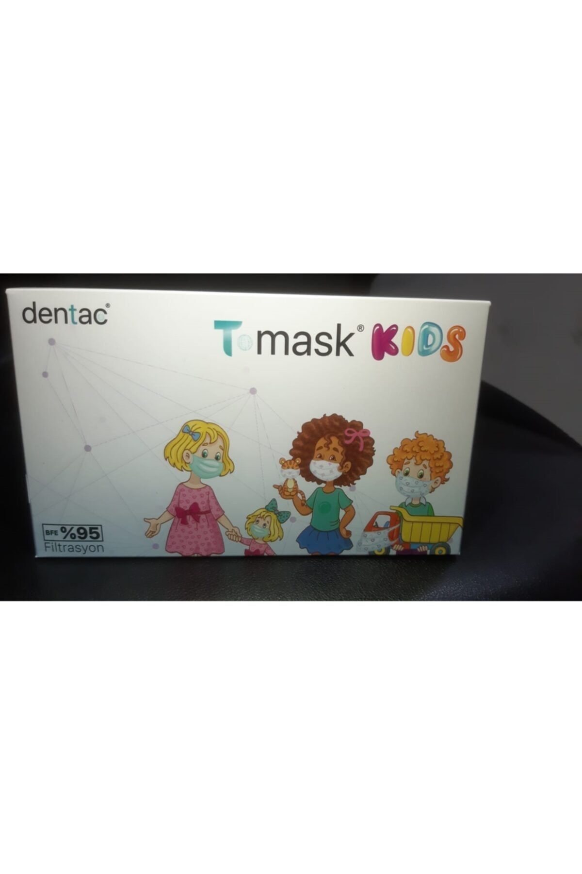 T-mask Kids Çocuk Maskesi 50 Lik Kutu Full Cerrahi Unısex_2