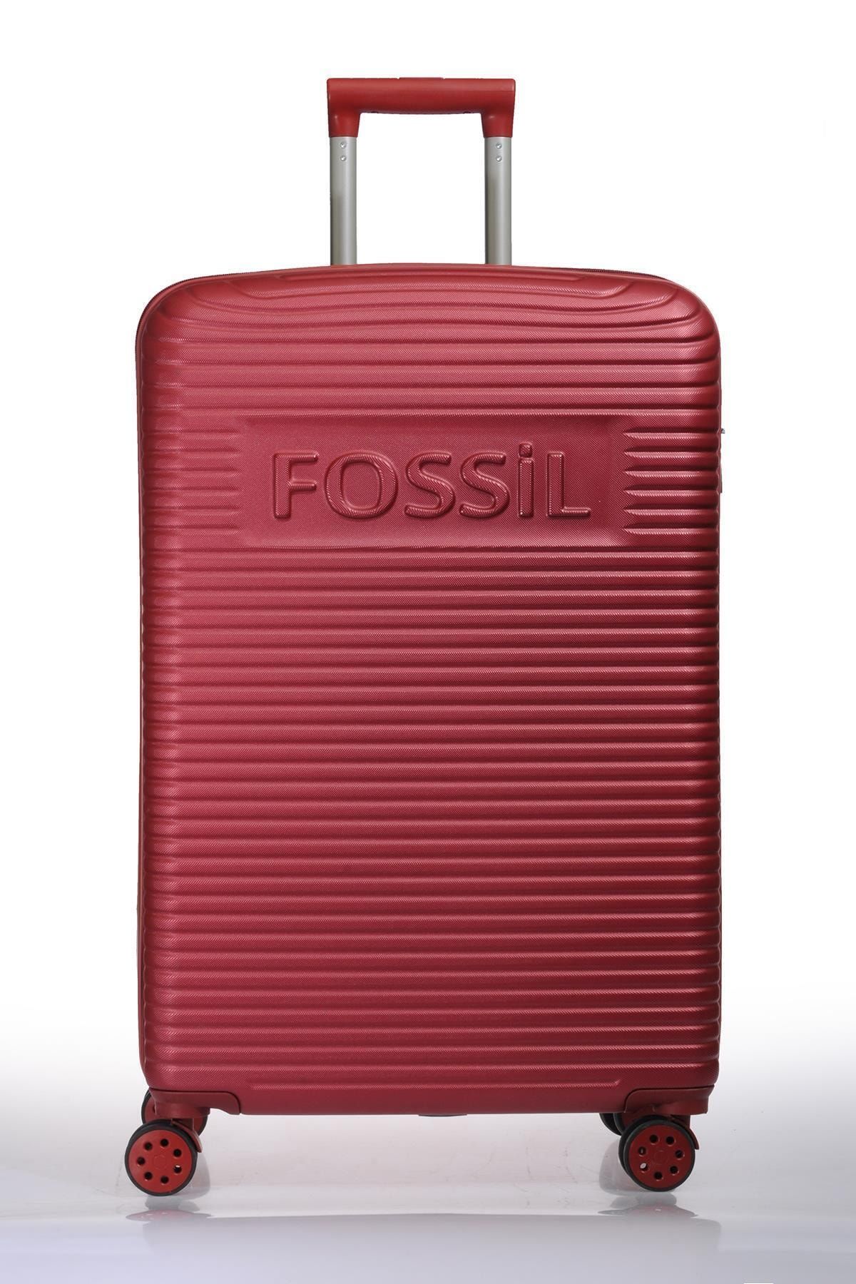 Fossil Fsy1129-l Kırmızı Unısex Büyük Boy Valiz