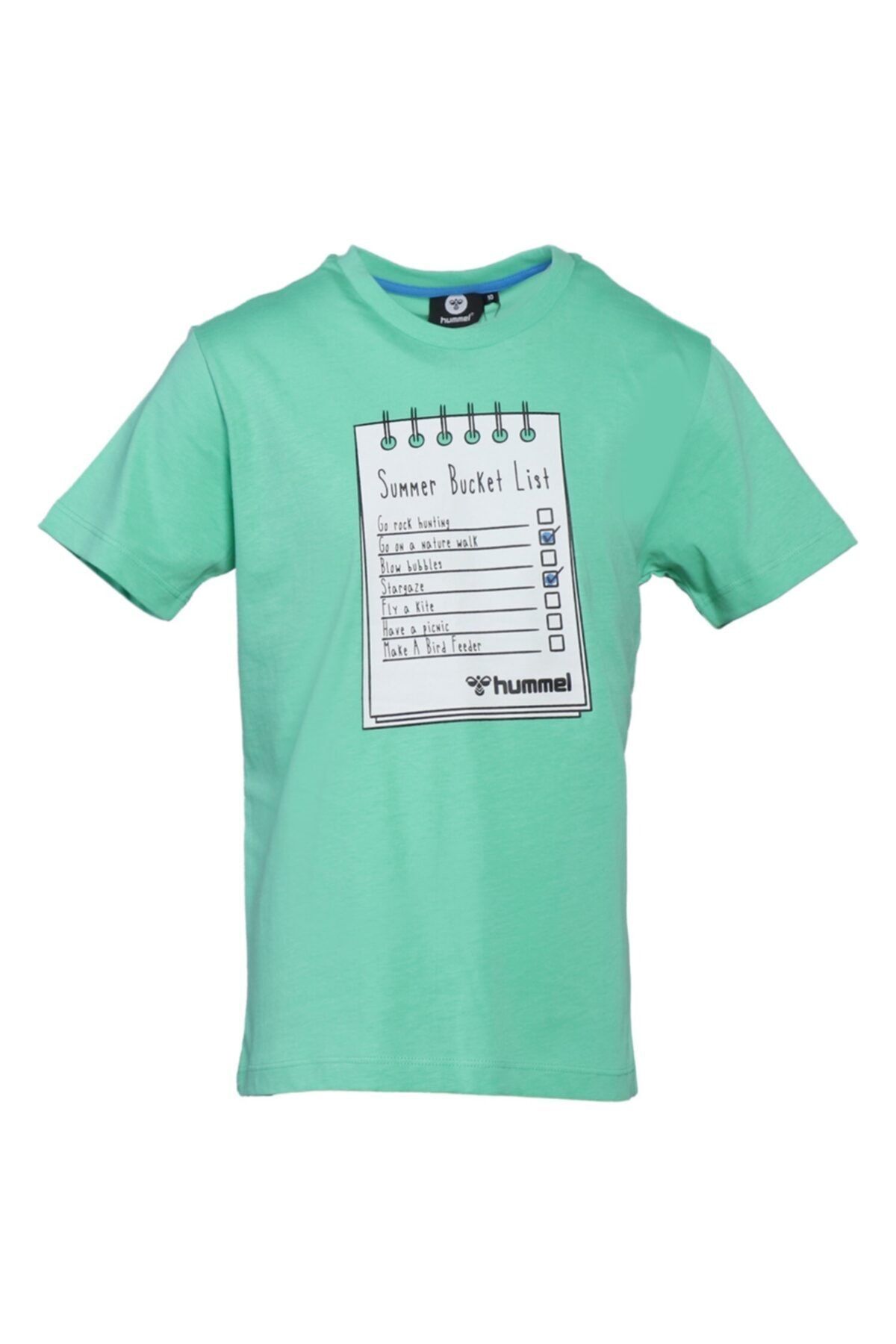 hummel HMLBUCKET T-SHIRT Yeşil Erkek Çocuk T-Shirt 101086159