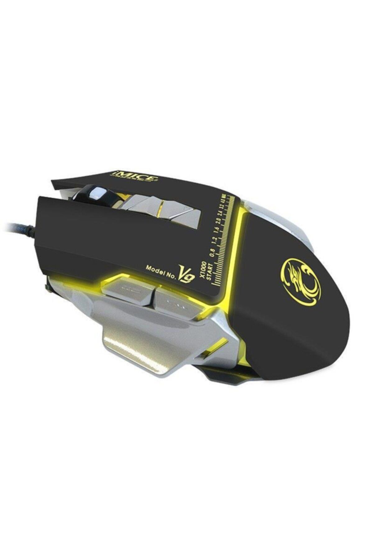 Genel Markalar V9 3200 Dpı Işıklı Profesyonel Kablolu Oyuncu Mouse