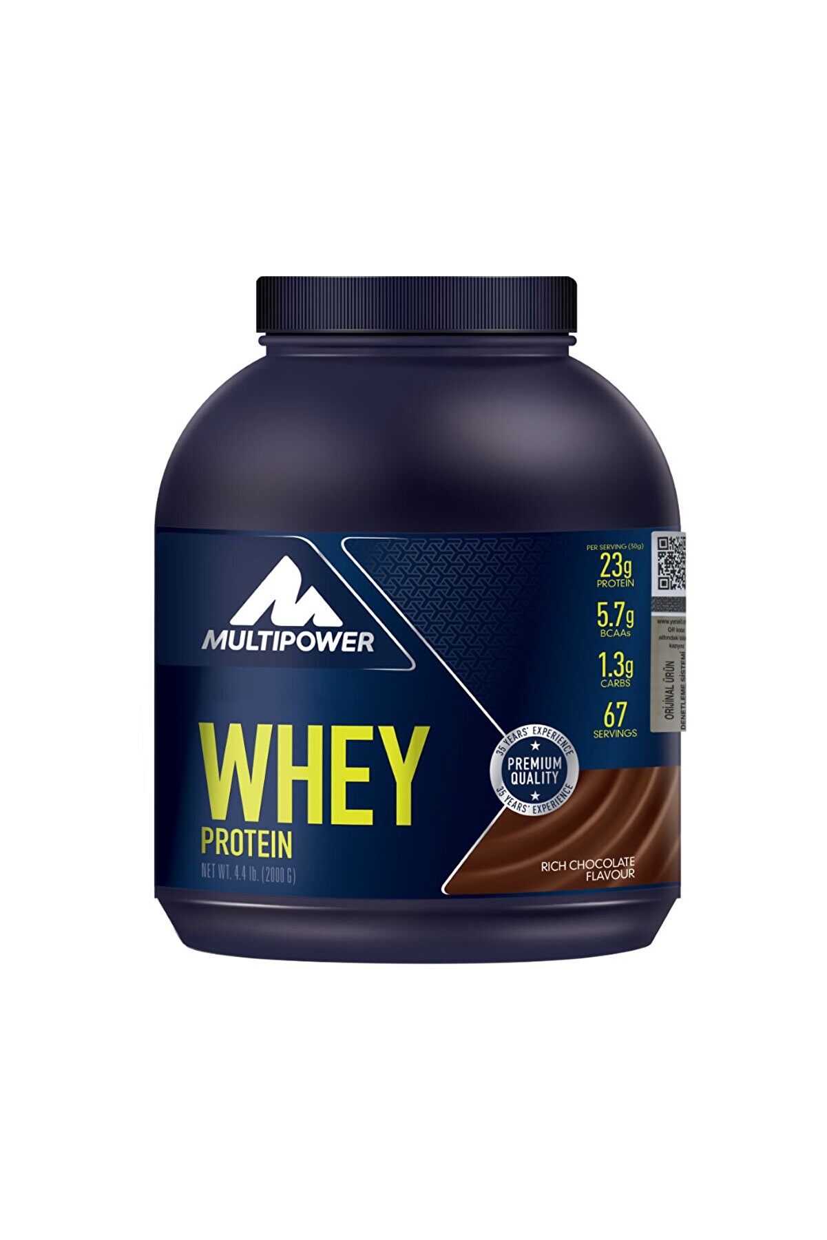 Multipower %100 Pure Whey Protein 2000 gr Çikolata + Shaker