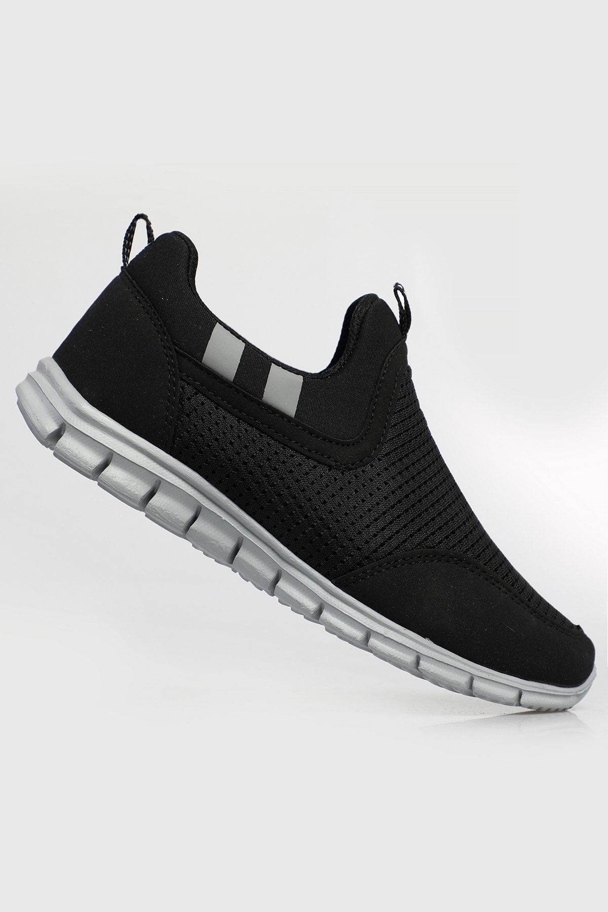 Freemax Unisex Siyah Buz Ortopedik Konforlu Yürüyüş Spor Sneaker Ayakkabı