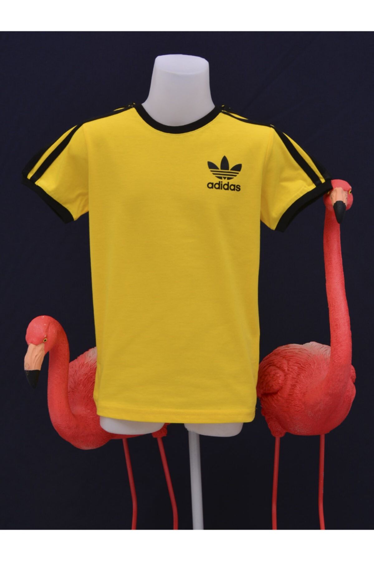 adidas Adidas Şeritli Tshirt