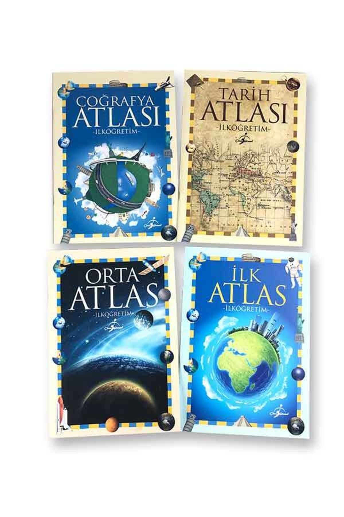 Çocuk Gezegeni Ilköğretim Atlas Seti - 4 Kitap